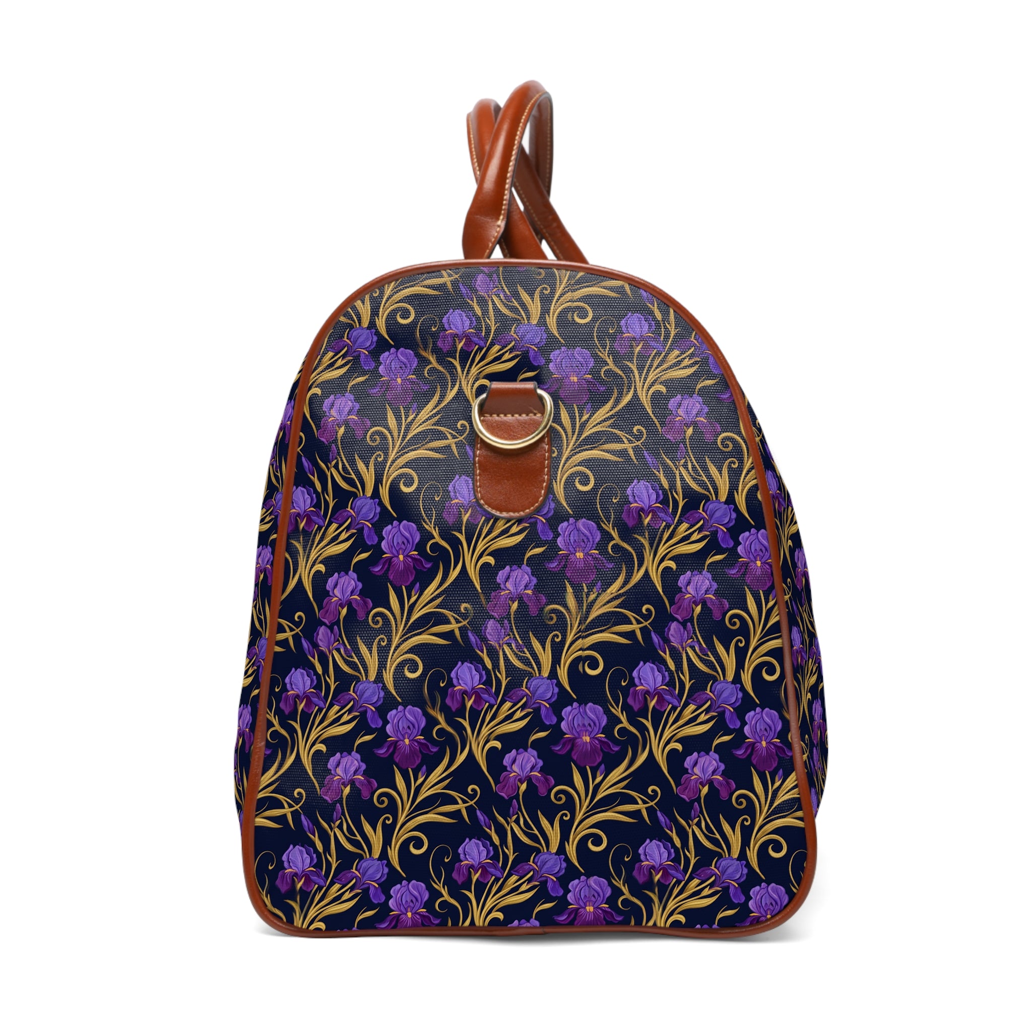Delacroix - Midnight Iris Bloom Travel Bag