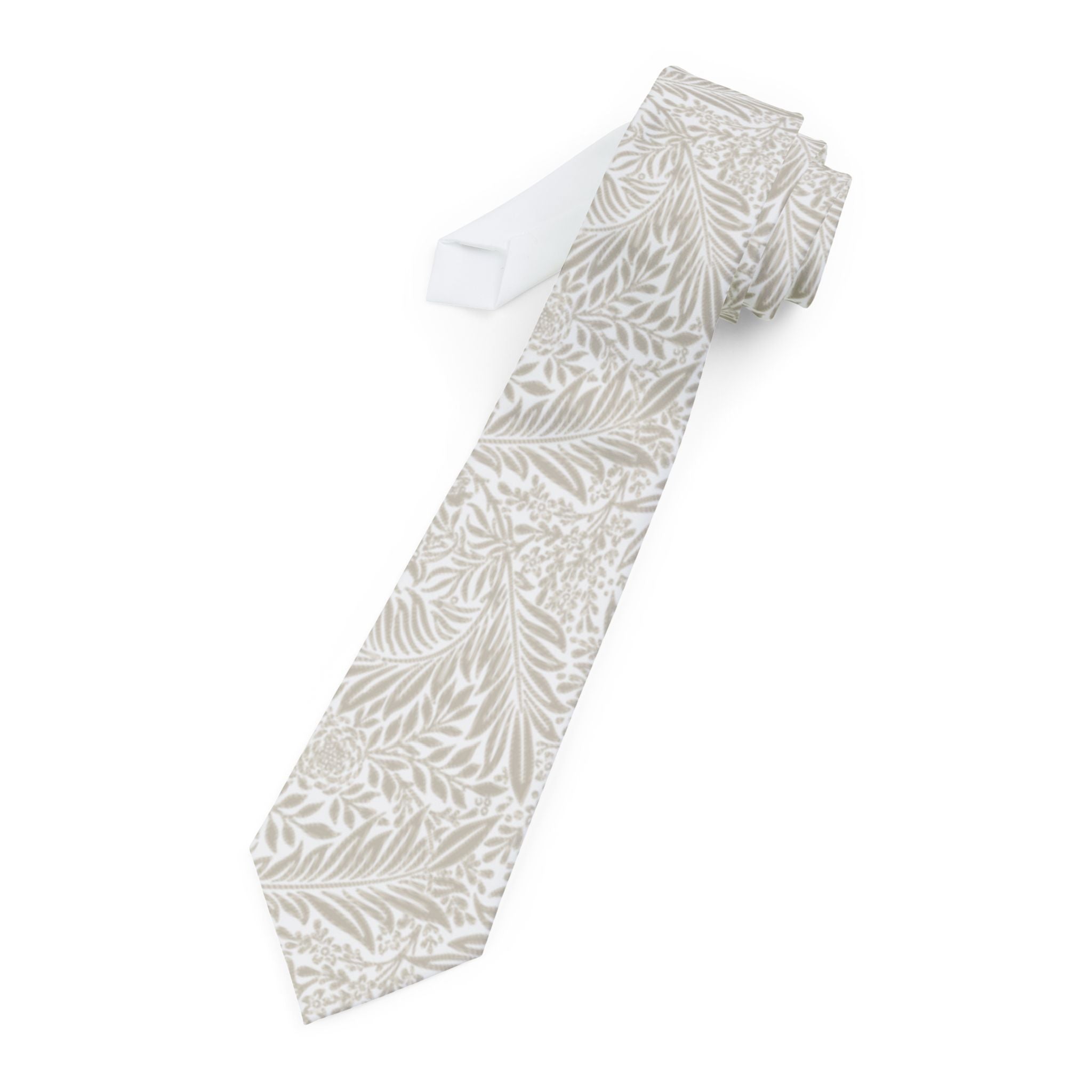 Chanteloup Talisman Tie - Ivory Botanical Whisper