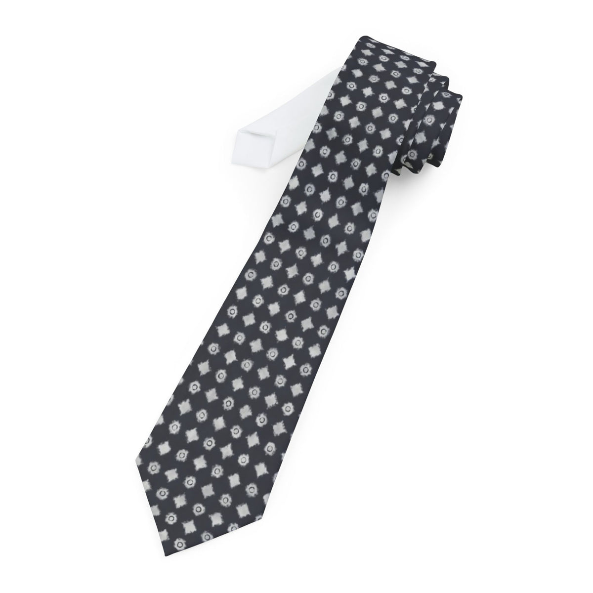 Rosensparre Satin Edition - Charcoal Shibori Tie