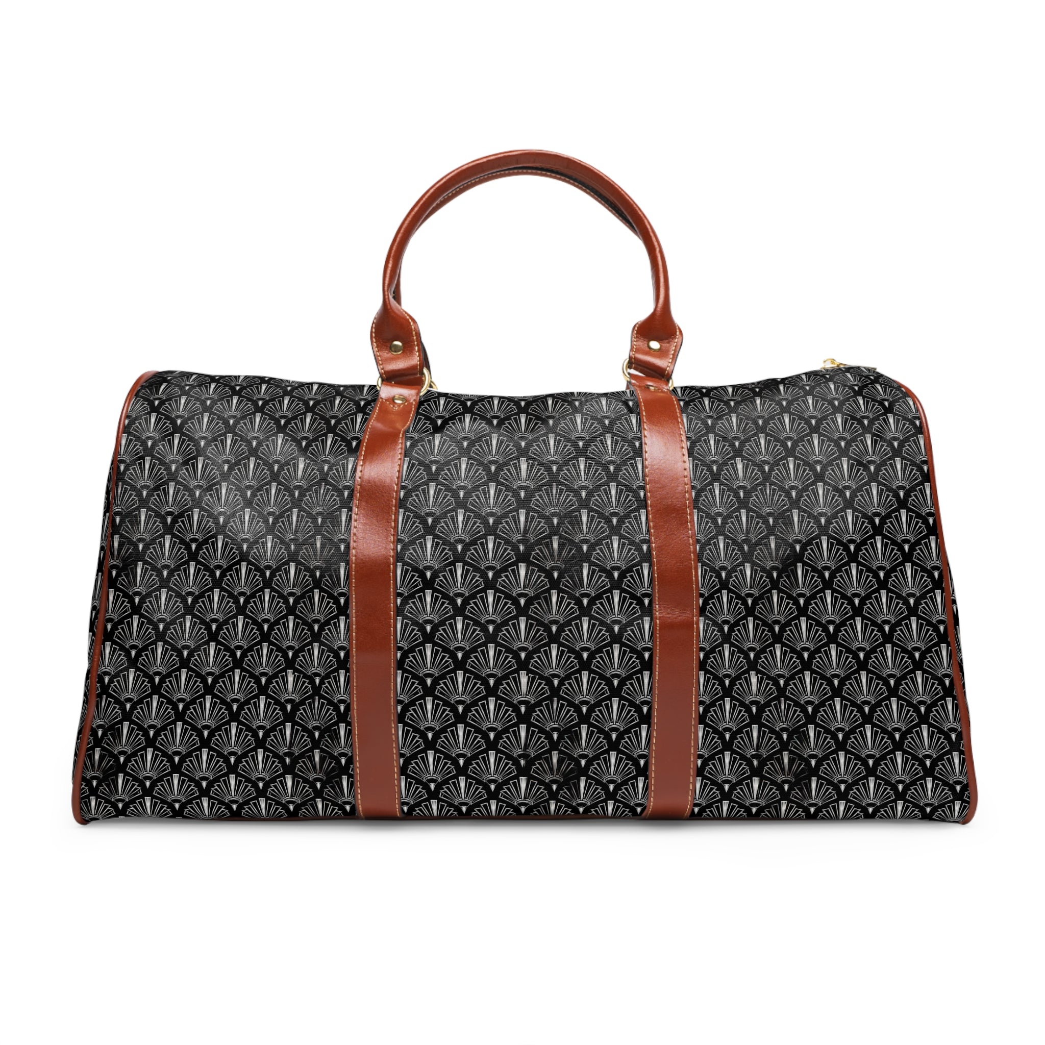 Figari - Silver Deco Sunburst Travel Bag