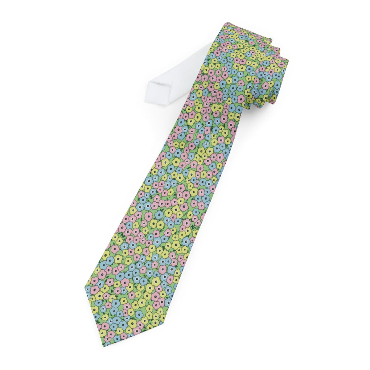 Festetics Satin Edition - Mint & Pastel Liberty Floral Tie