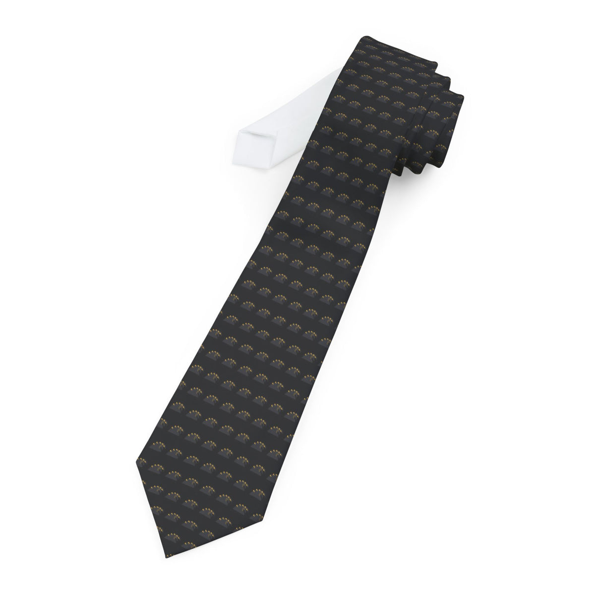 Engelberg Talisman Tie - Great Wave Black Gold
