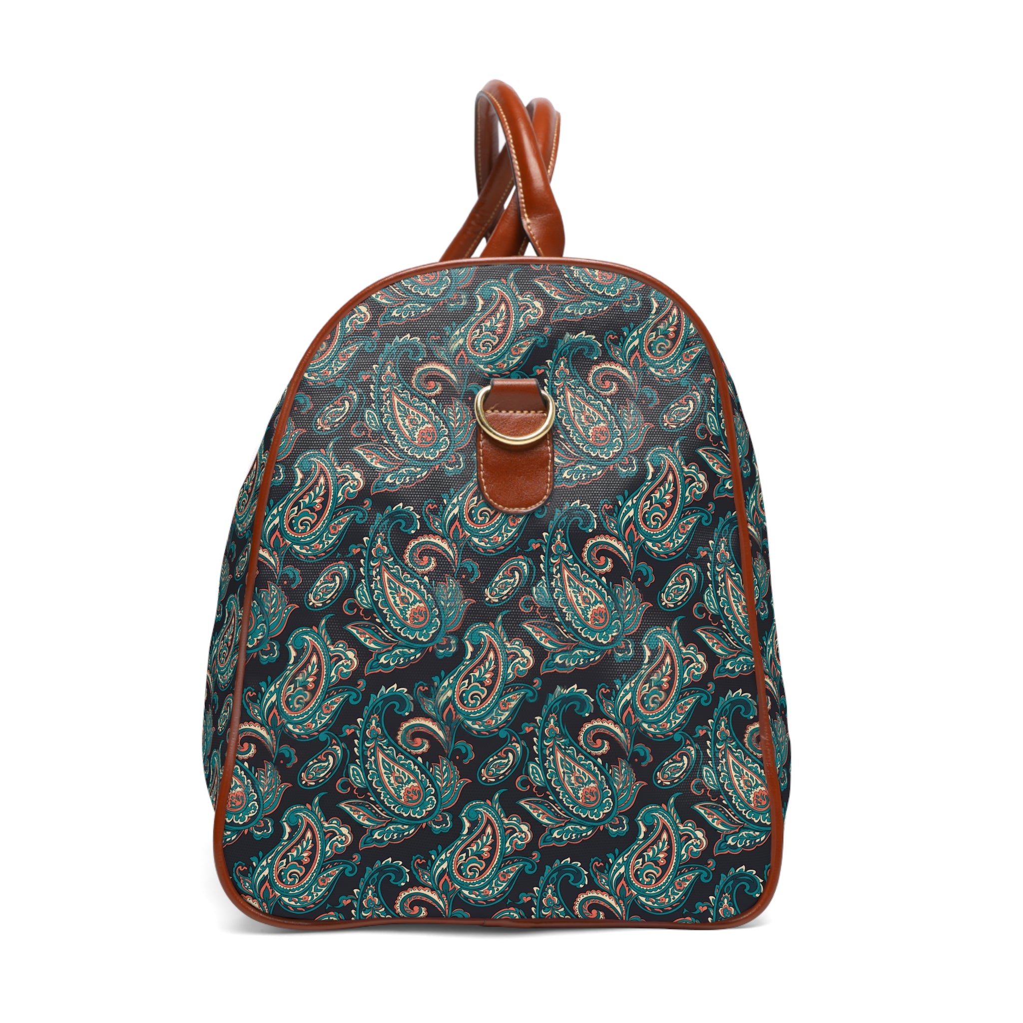Brantome - Teal Paisley Tide Travel Bag