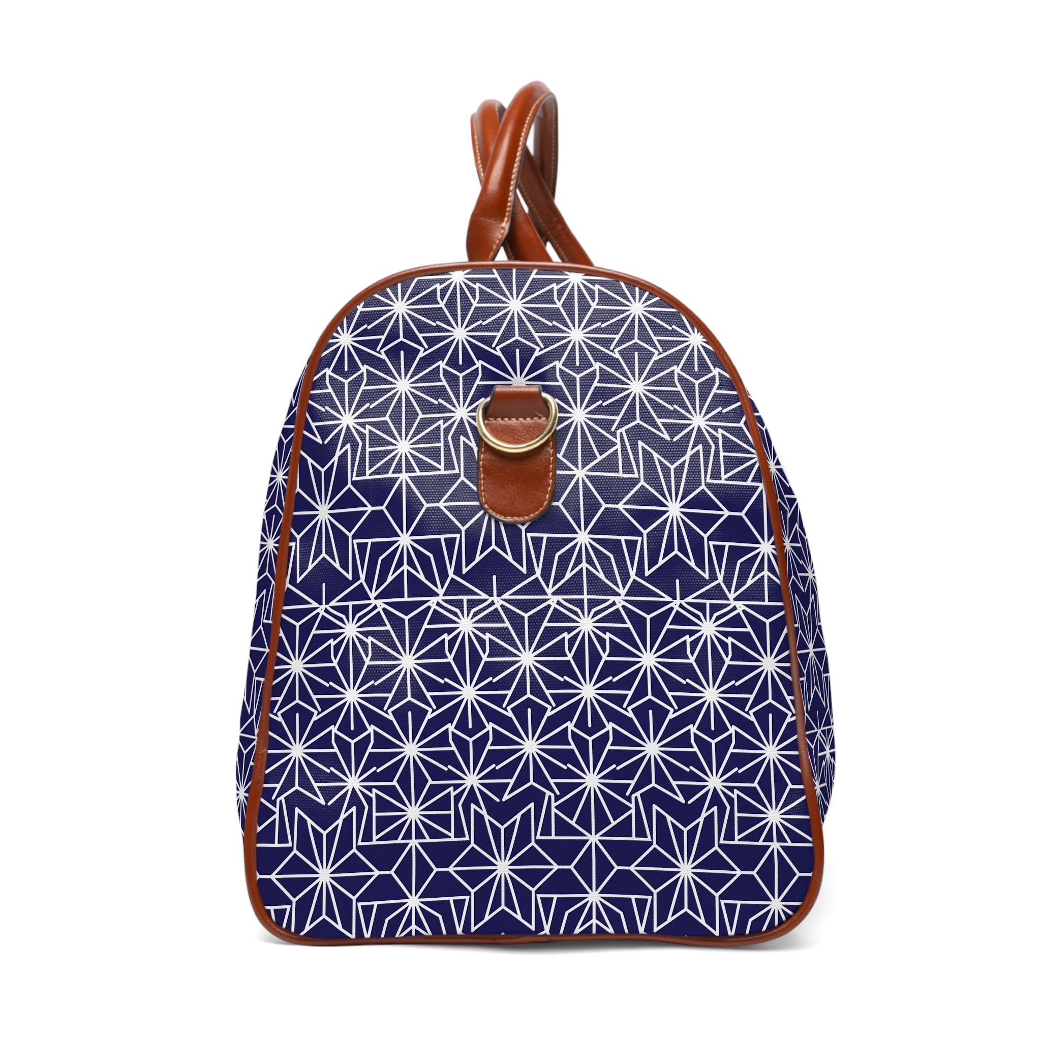 Oppede - Asanoha Star Indigo Travel Bag