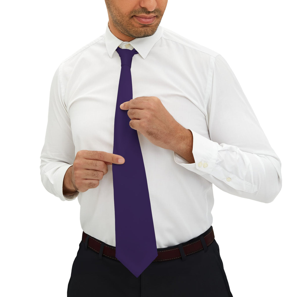 Solid Talisman Satin Edition - Purple Tie