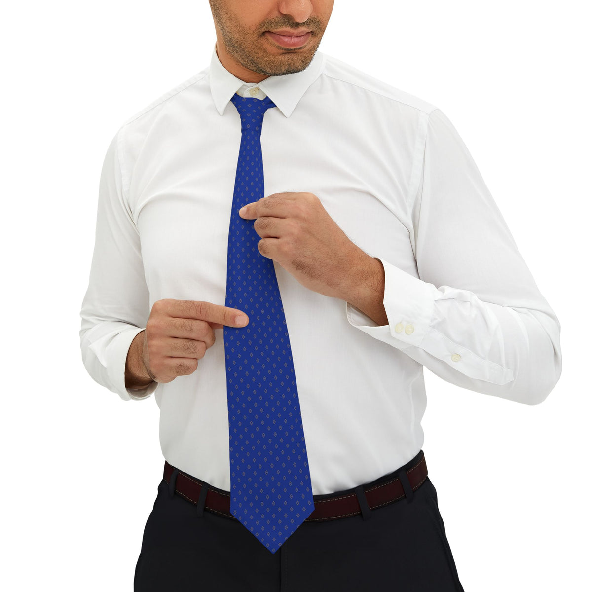 Losone Talisman Tie - Royal Gold Diamond Foulard