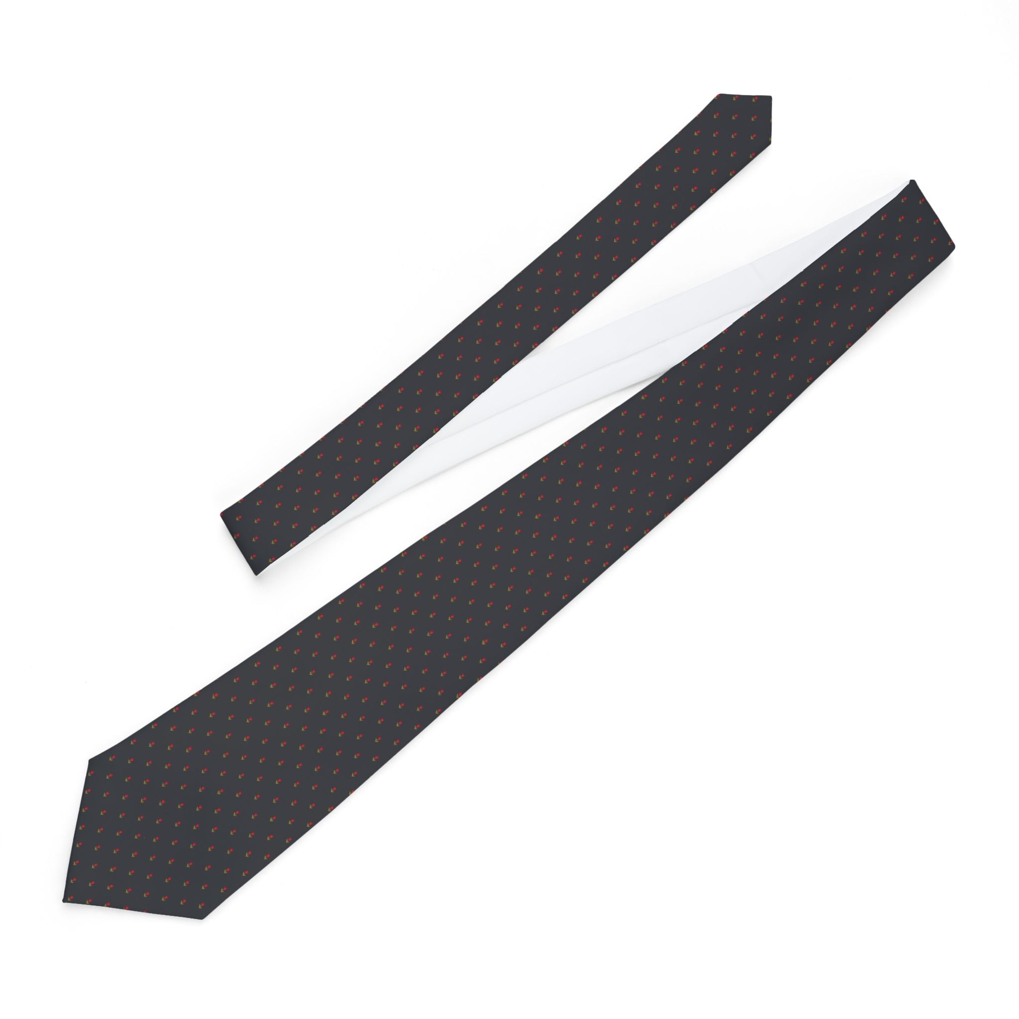 Cogne Talisman Tie - Crimson Gold Tulip