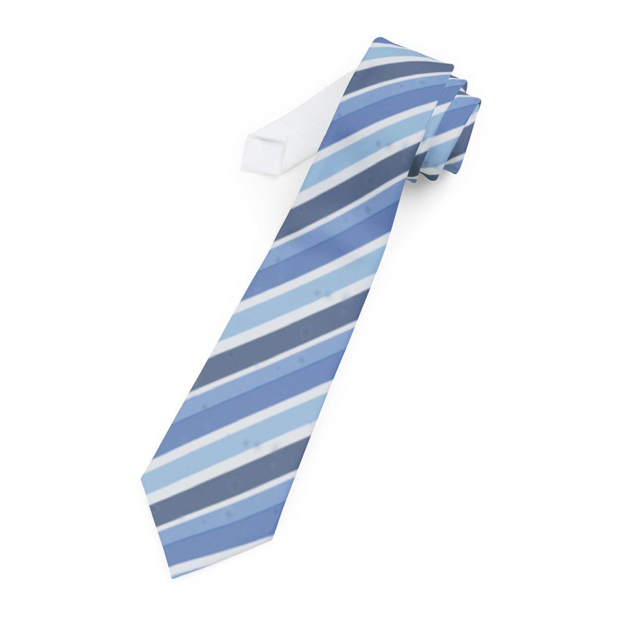 Hergiswil Talisman Tie - Watercolor Wash Blues