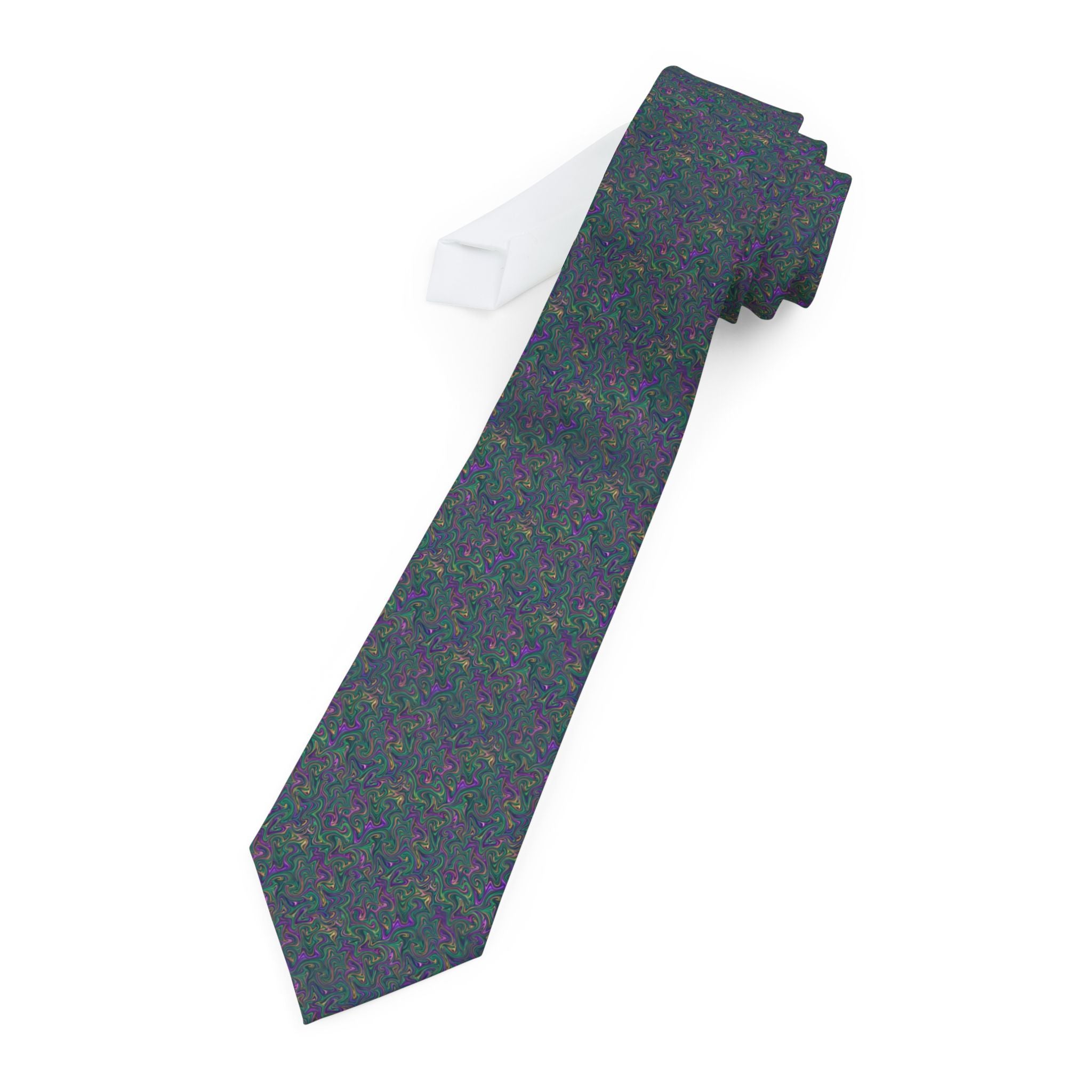 Bonigen Talisman Tie - Oil Slick Iridescence