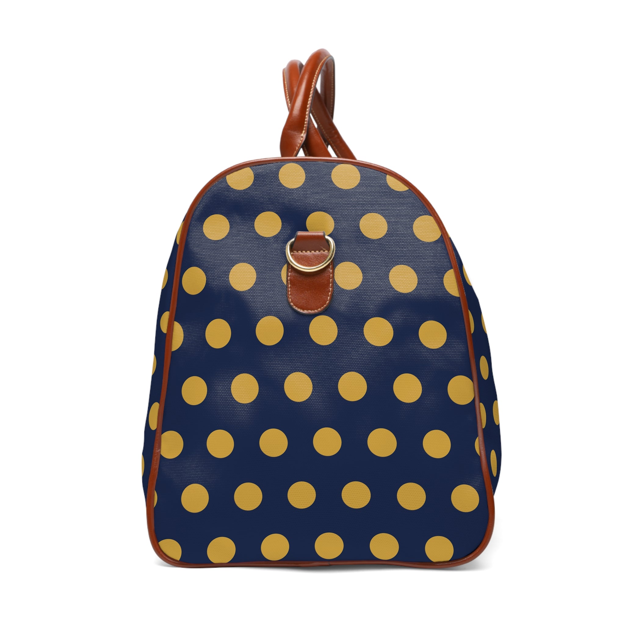 Colmar - Navy Gold Bold Dot Travel Bag
