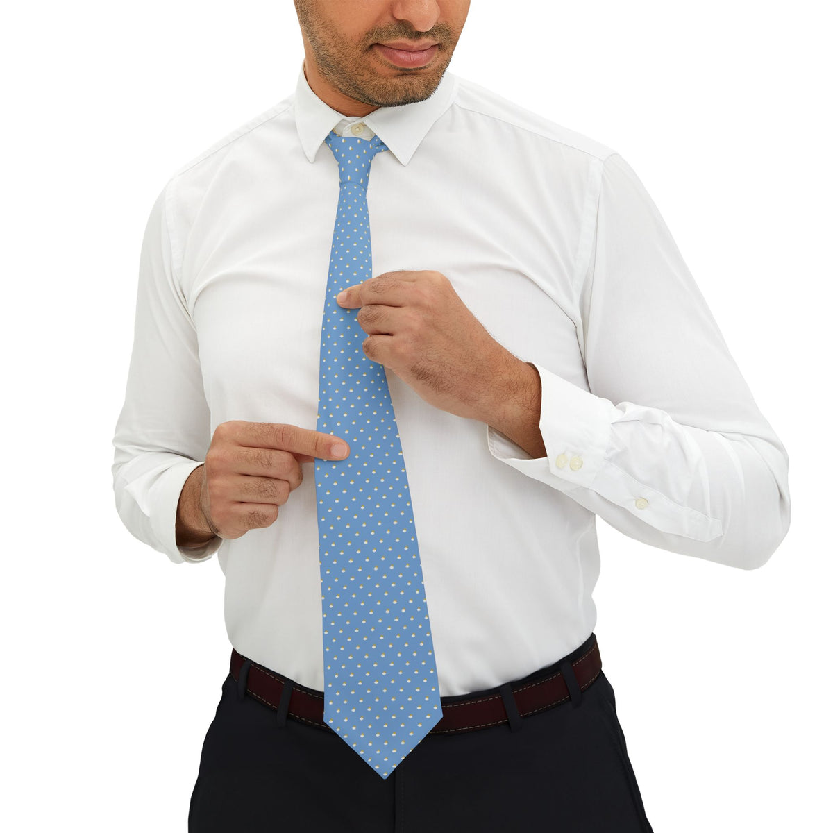 Treyvaux Talisman Tie - Sun and Clouds