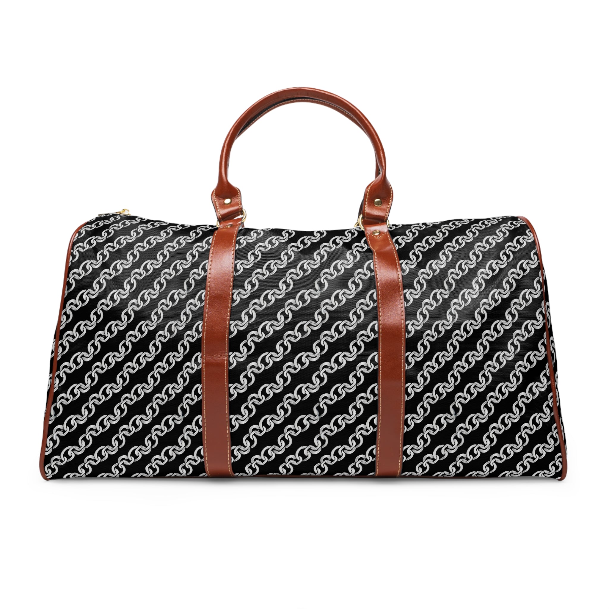Vezere - Silver Chain Noir Travel Bag