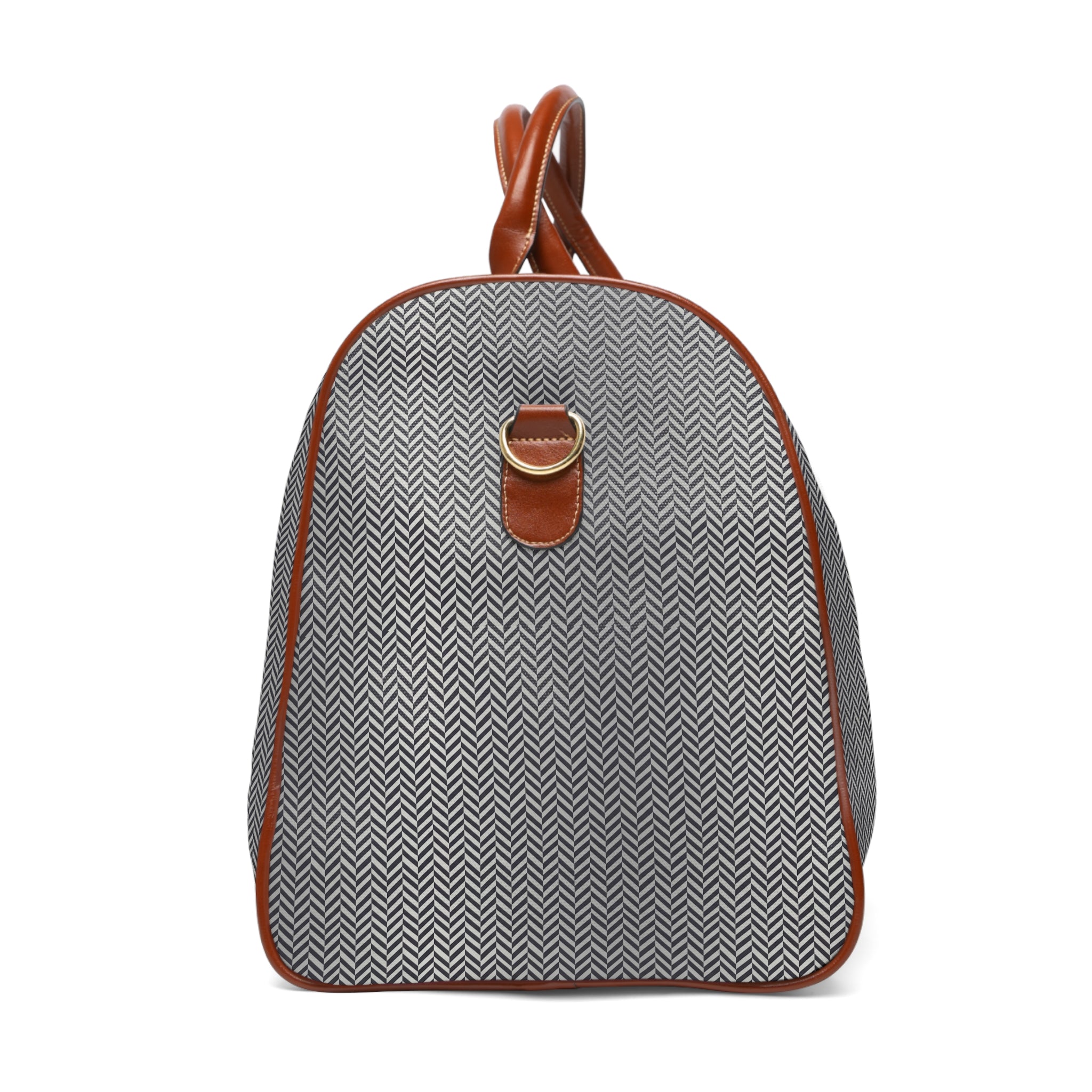 Ombremont - Silver Herringbone Mist Travel Bag