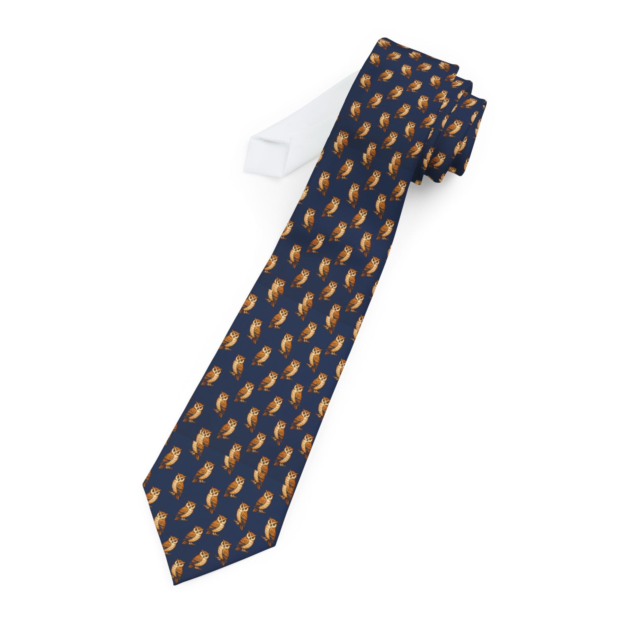 Conthey Talisman Tie - Twilight Amber Owl