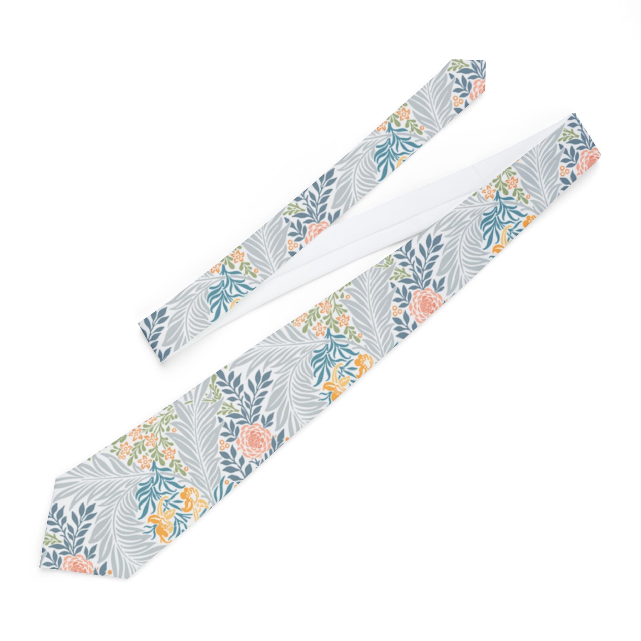 Alderley Talisman Tie - Frosted Garden Bloom