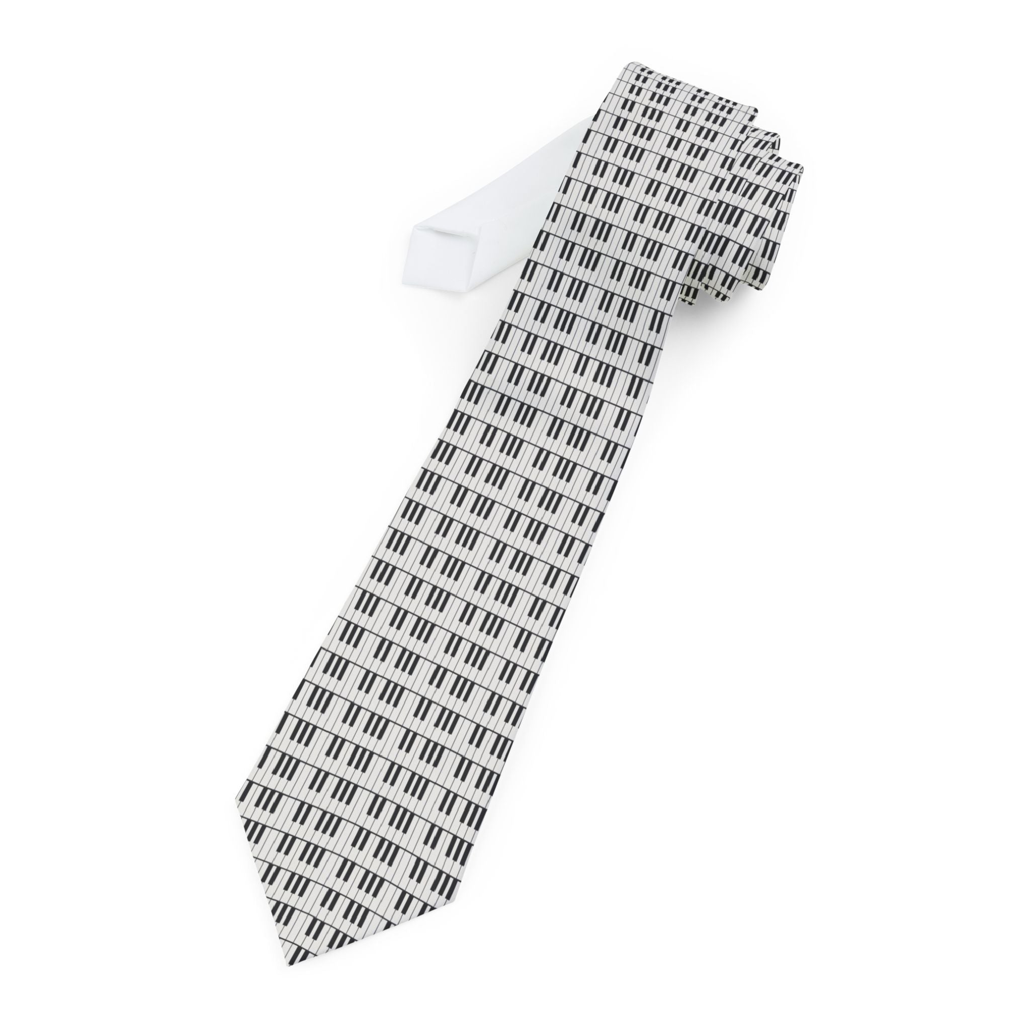 Emarese Talisman Tie - Ebony Ivory Piano Keys