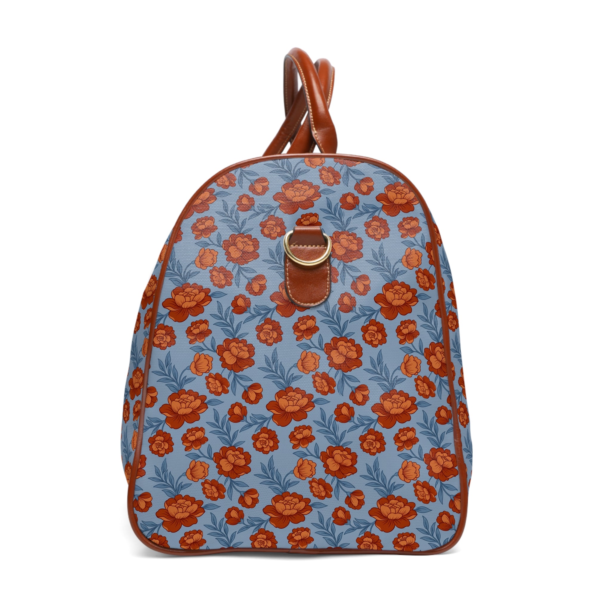 Bellagio - Copper Blue Blossom Travel Bag
