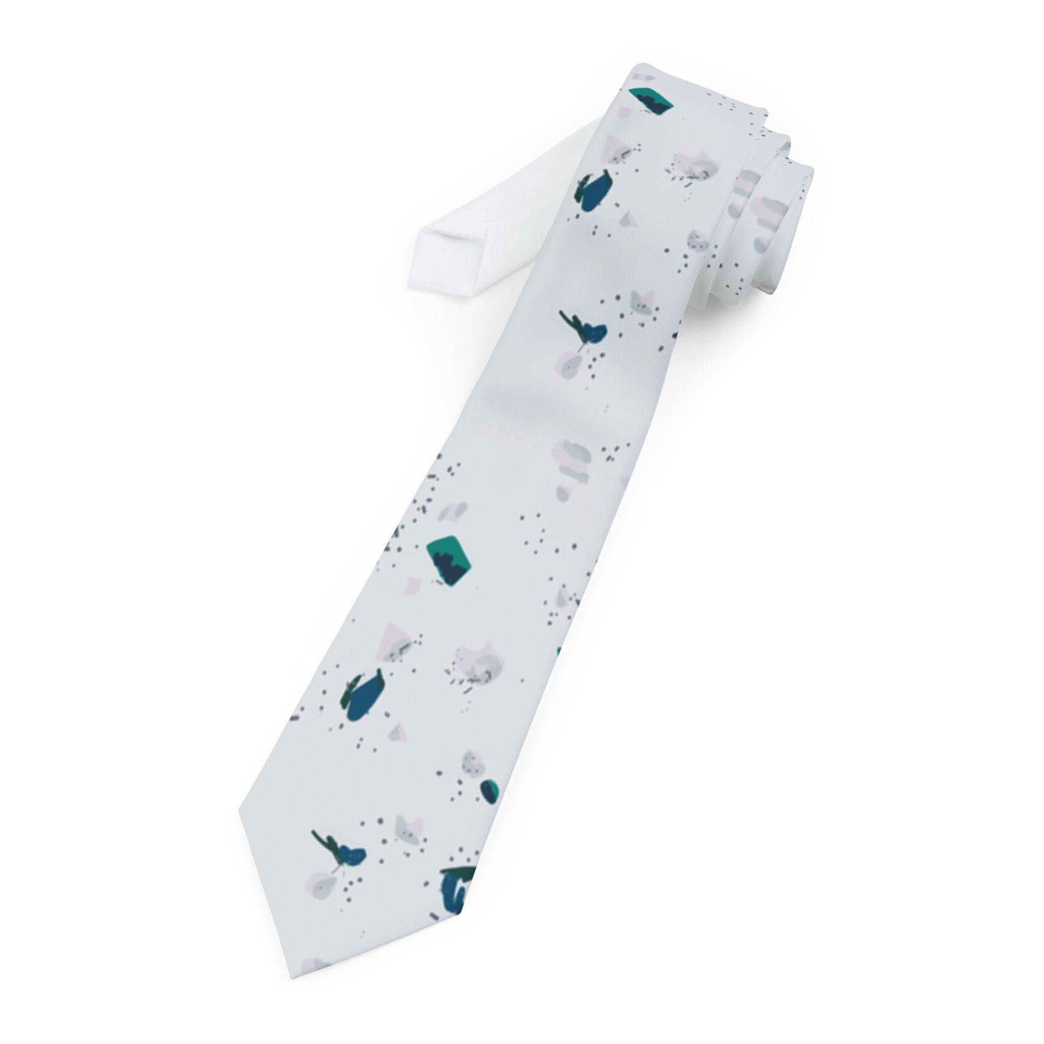 Solís Talisman Tie - Arctic Terrazzo Mist