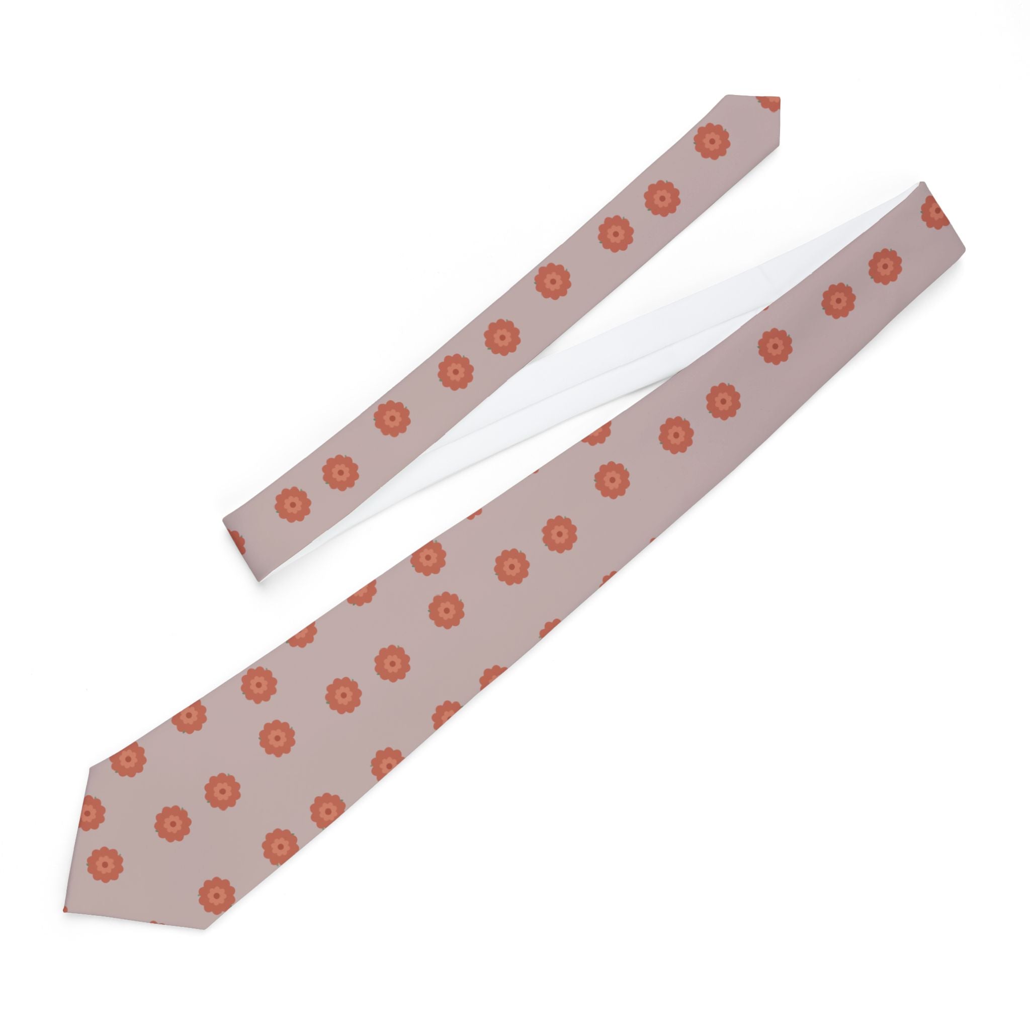 Reillanne Talisman Tie - Peach Magnolia Sprig
