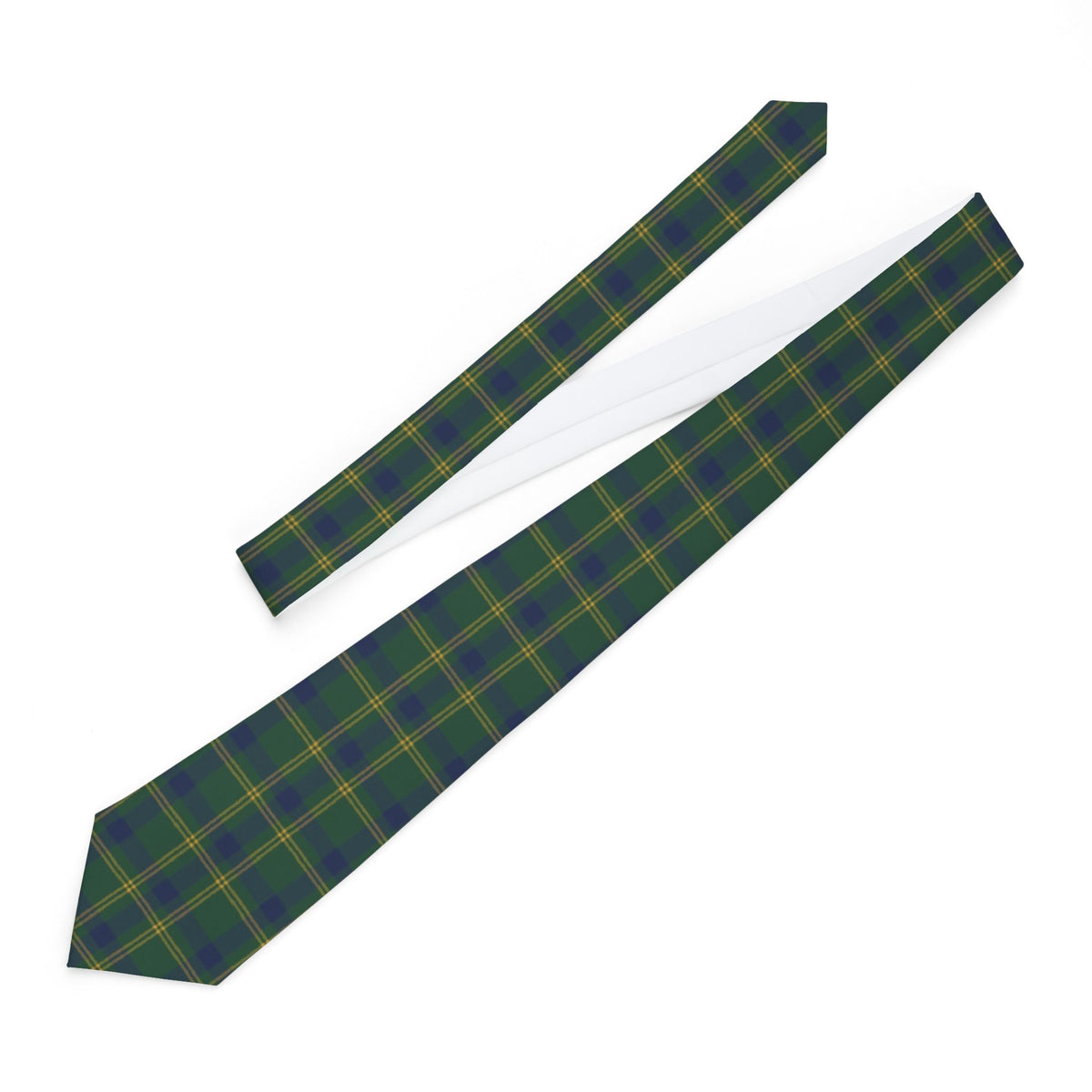 Tersmeden Satin Edition - Forest & Mustard Blanket Plaid Tie