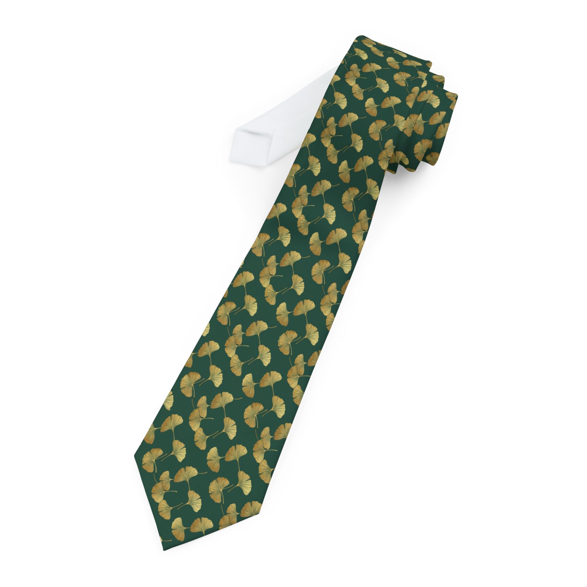 Aldergate Talisman Tie - Ginkgo Gold Drift