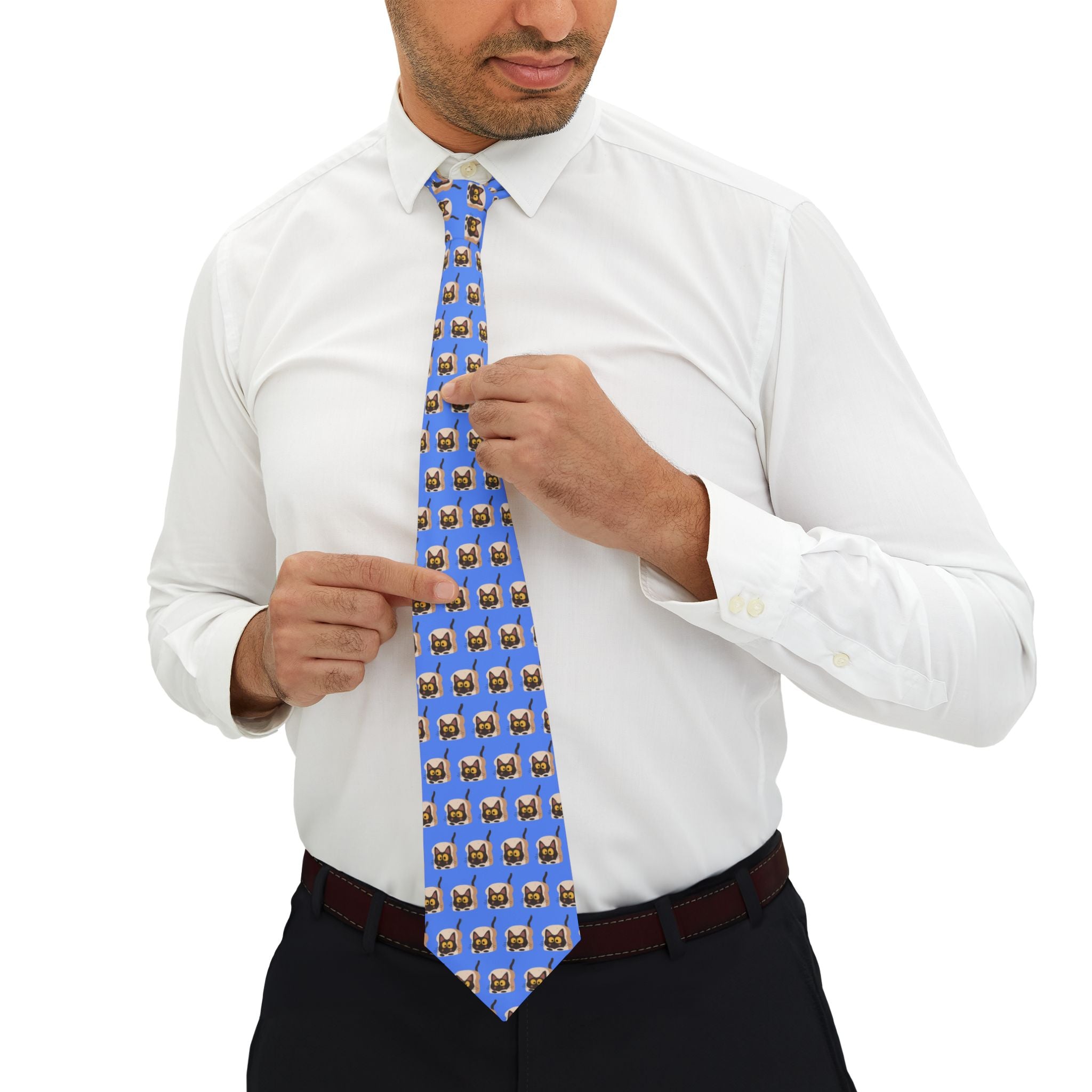 Falkwood Talisman Tie - Midnight Cat Pop