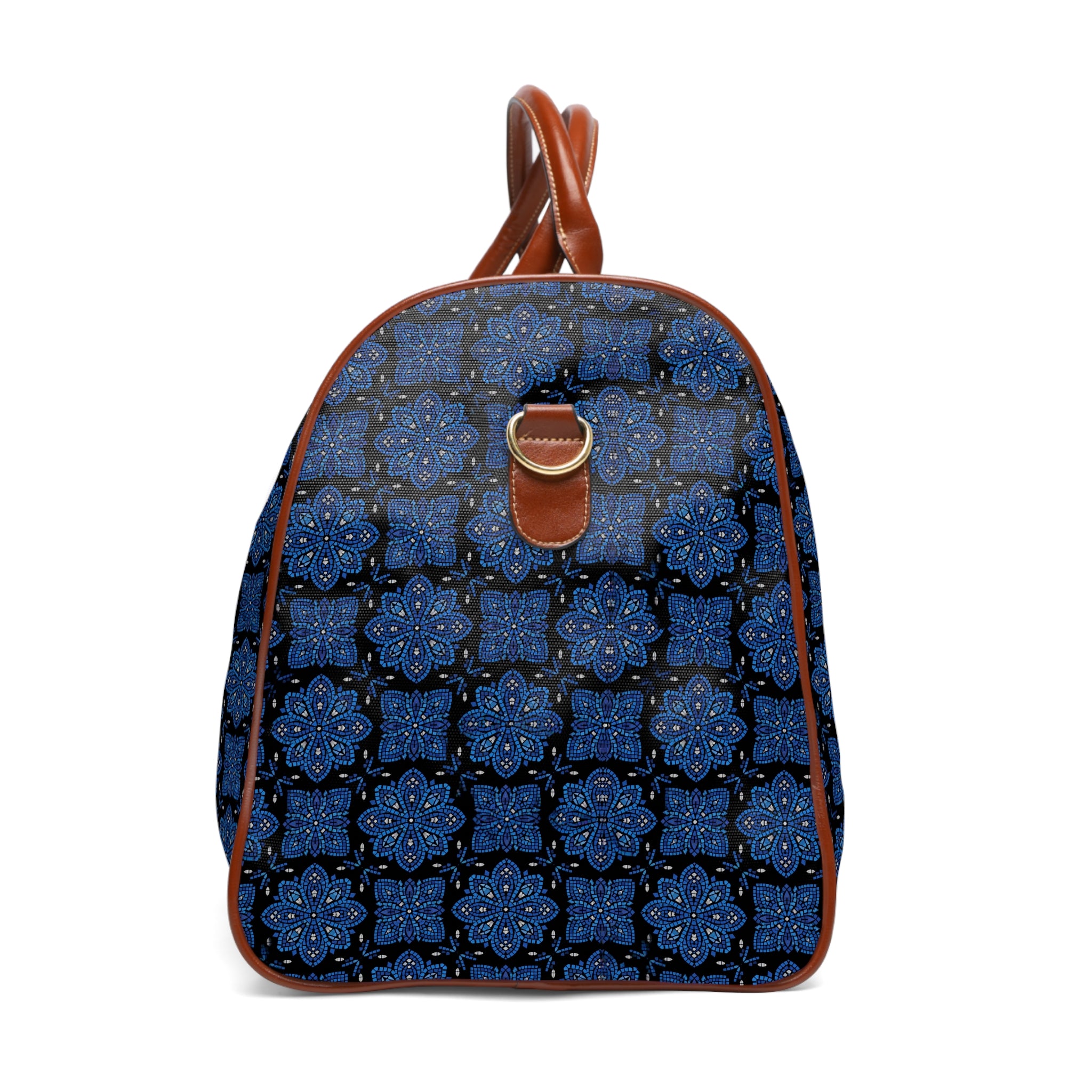 Loriano - Sapphire Petal Mosaic Travel Bag