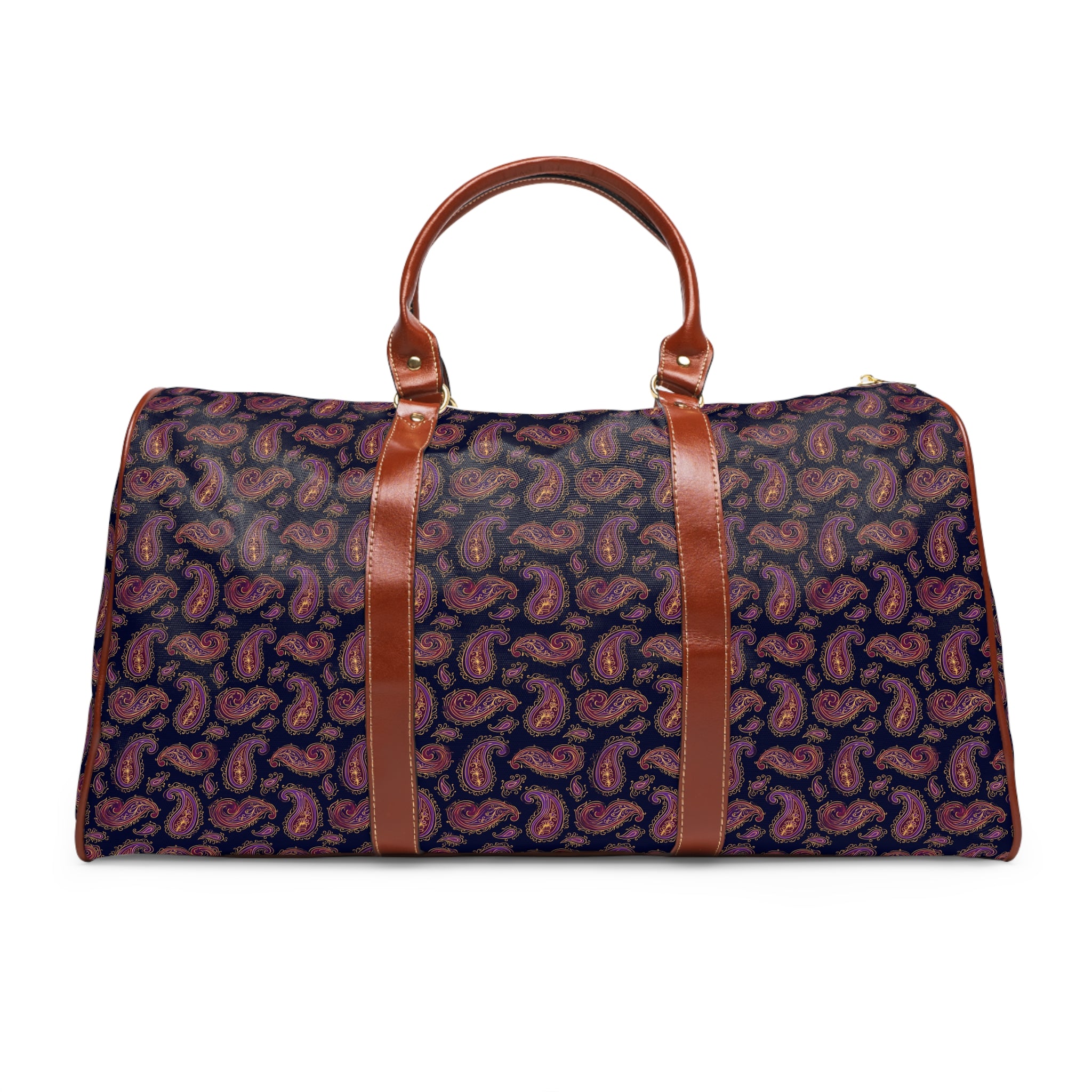 Alcanar - Violet Paisley Dusk Travel Bag