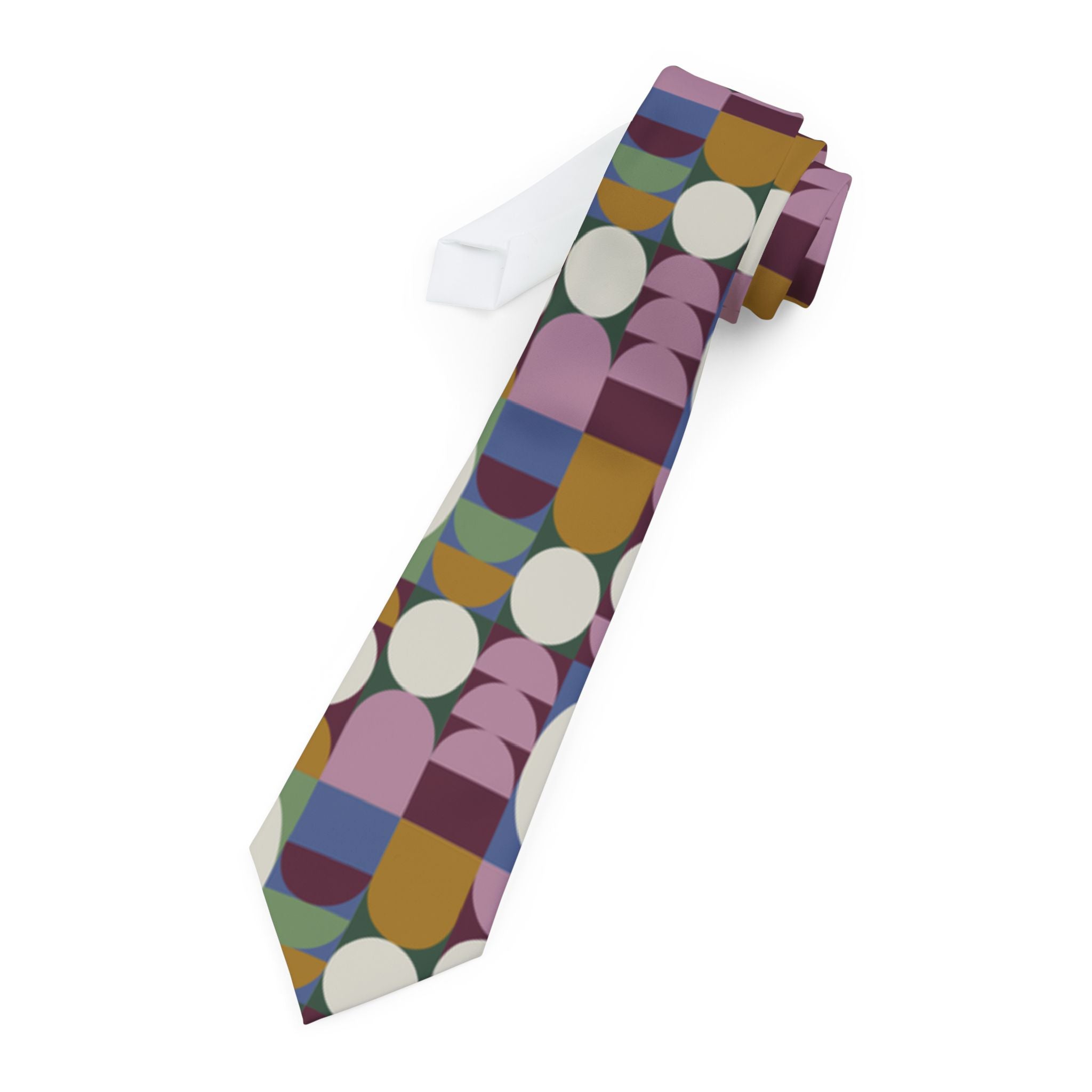 Bellême Talisman Tie - Retro Orbit Blocks