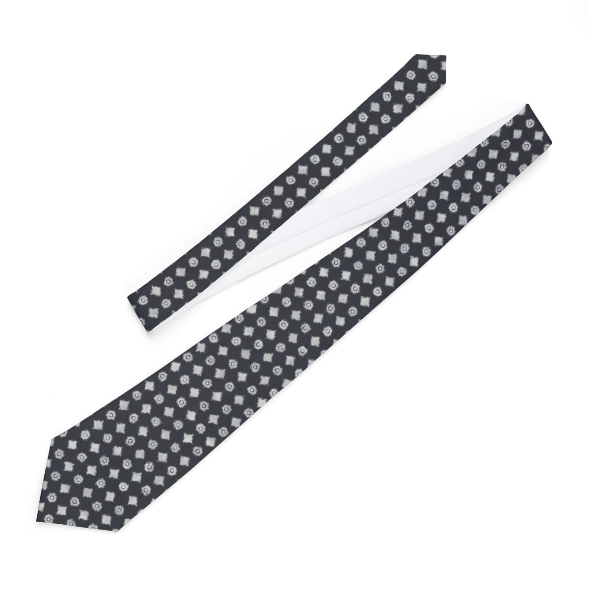 Rosensparre Satin Edition - Charcoal Shibori Tie