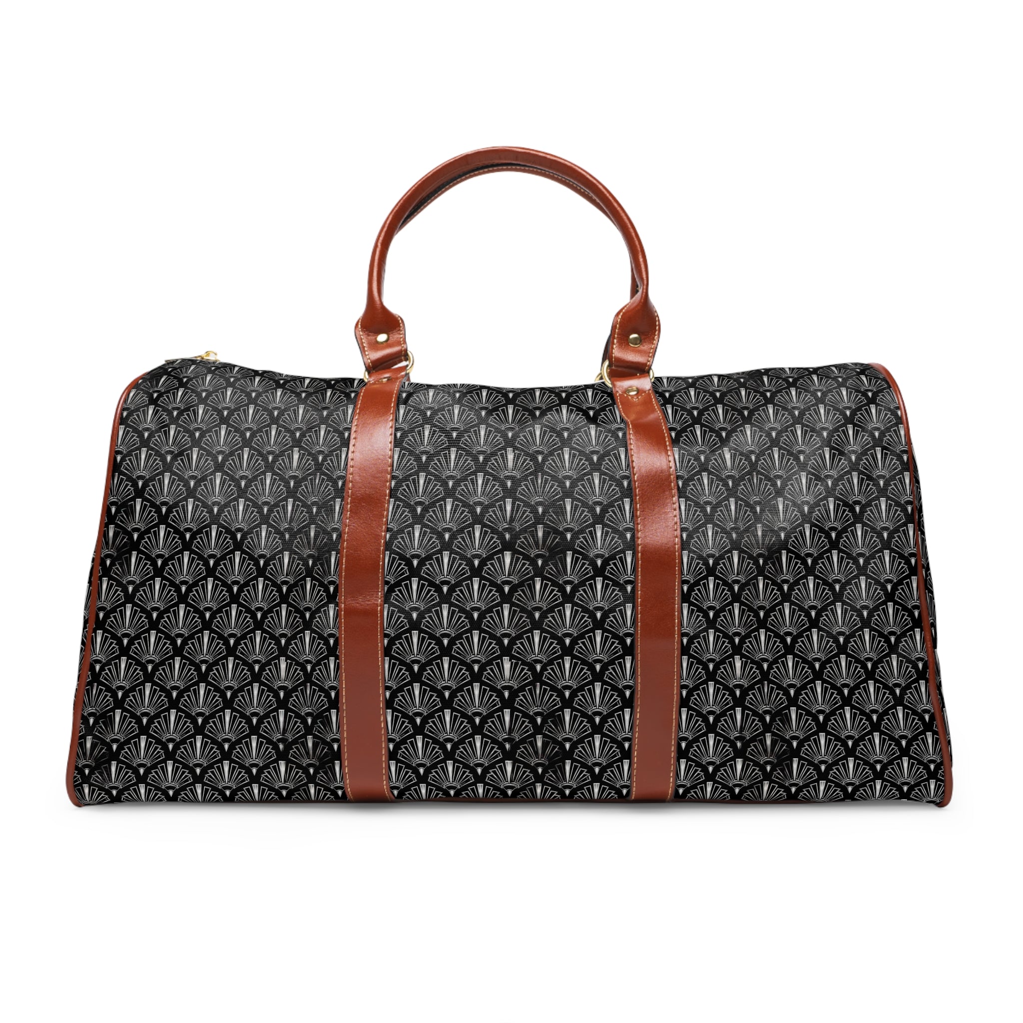 Figari - Silver Deco Sunburst Travel Bag