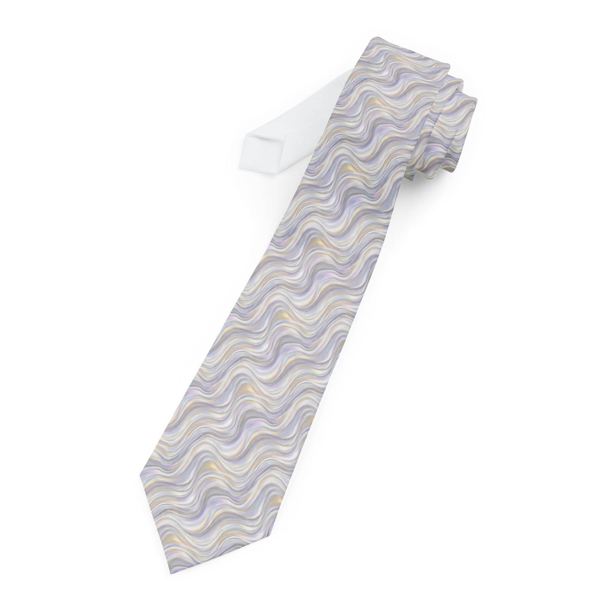 Stoos Talisman Tie - Mother of Pearl Nacre