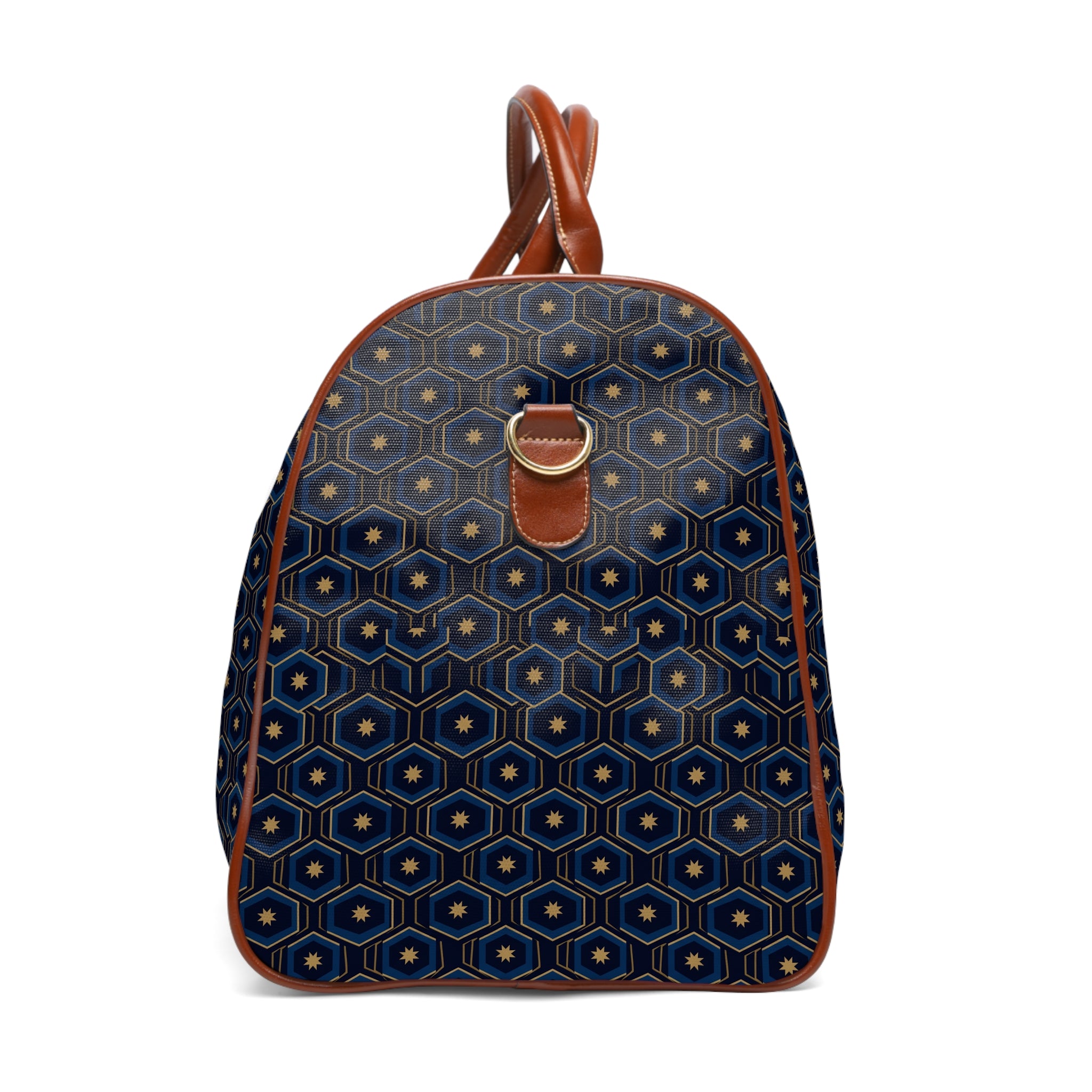 Bellac - Navy Gold Hexagon Travel Bag