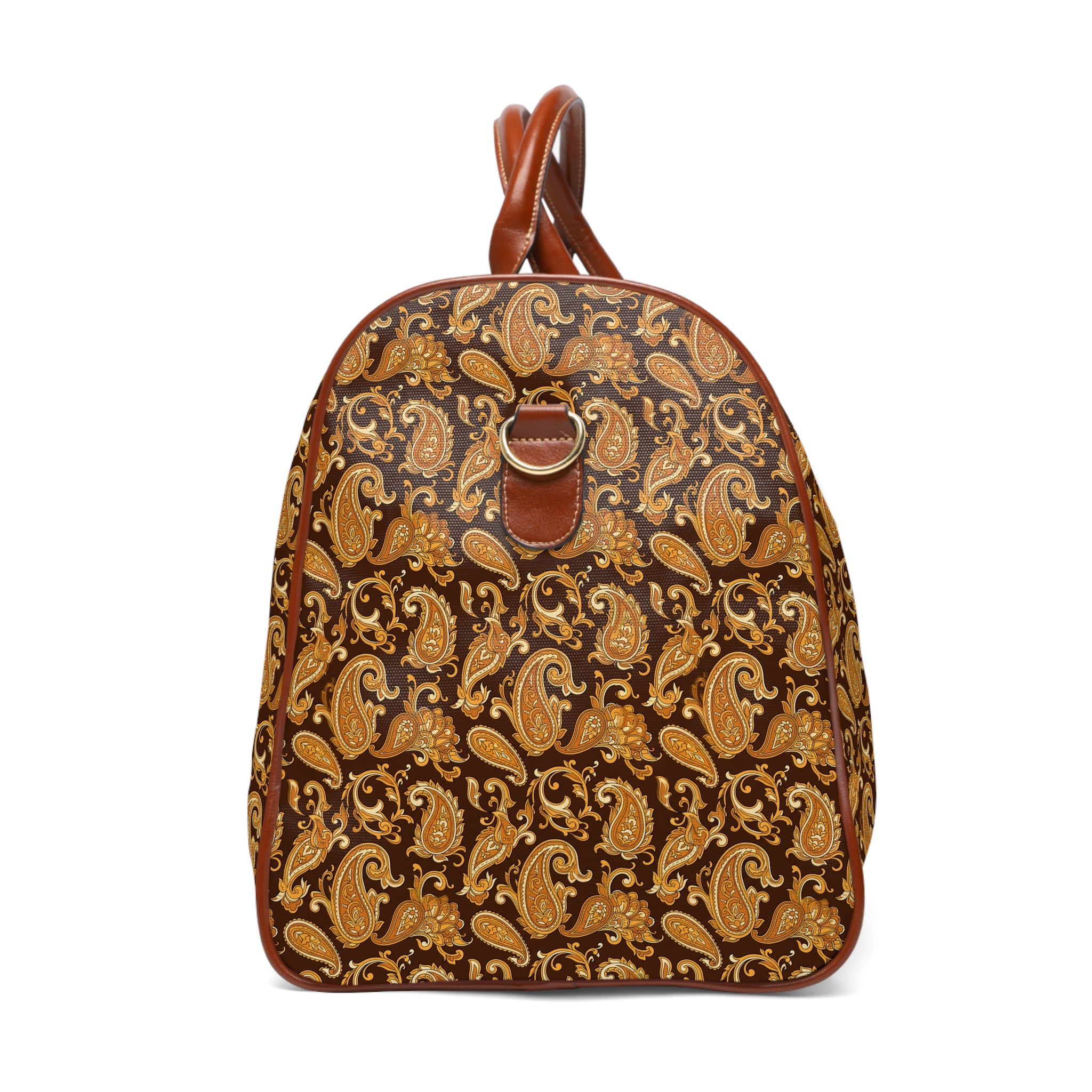 Cognac - Amber Paisley Reserve Travel Bag