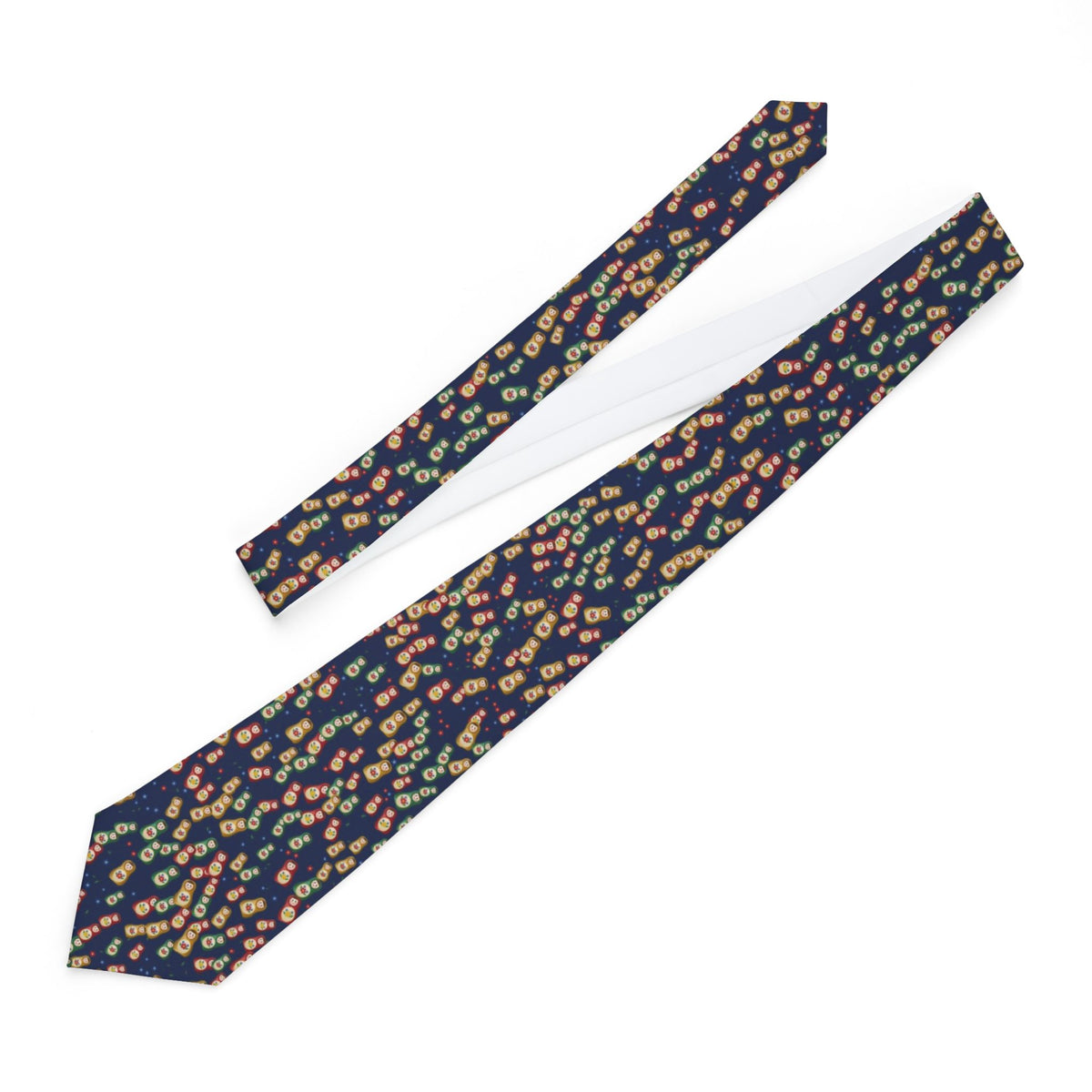 Koniecpolski Satin Edition - Navy Matryoshka Doll Tie – view 2