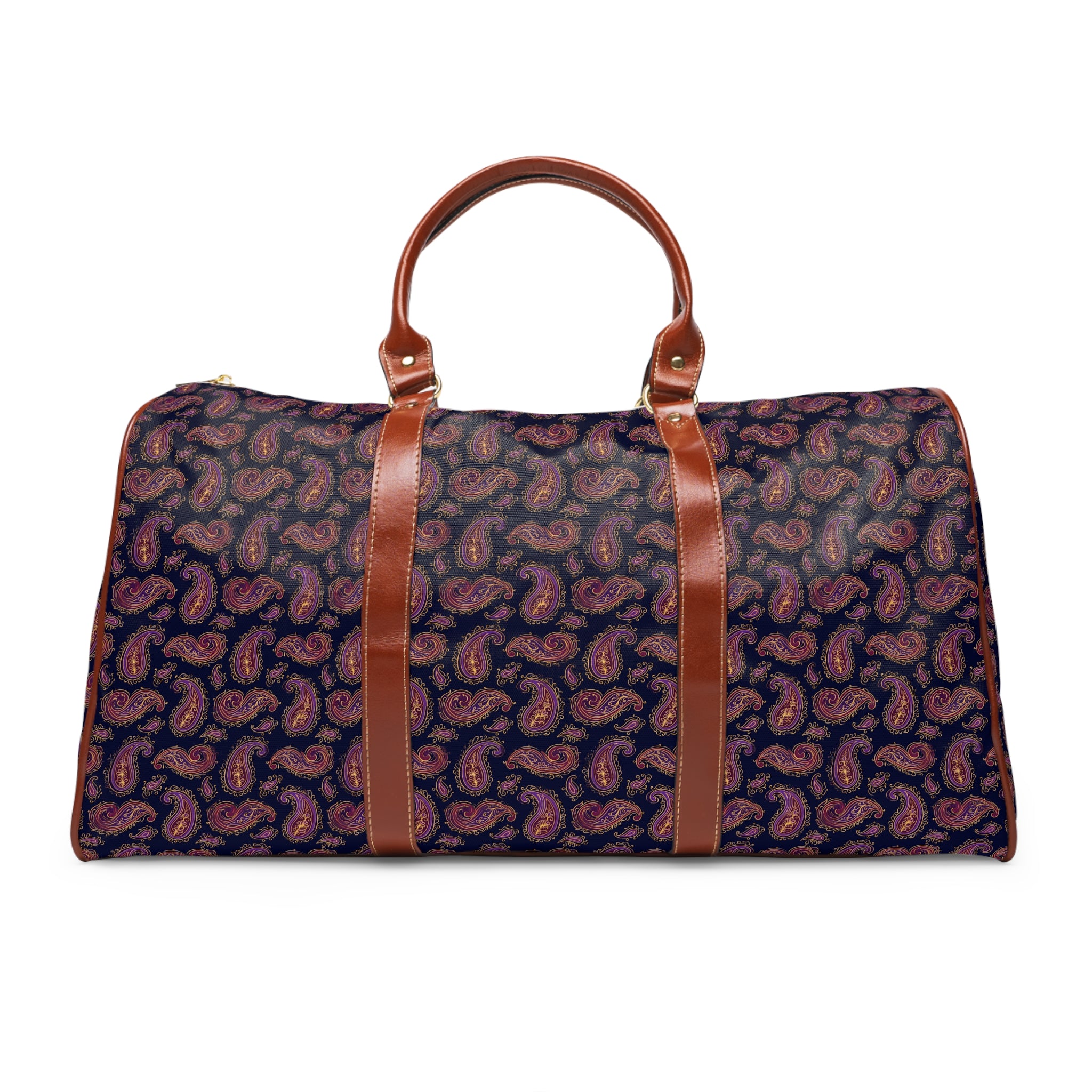 Alcanar - Violet Paisley Dusk Travel Bag