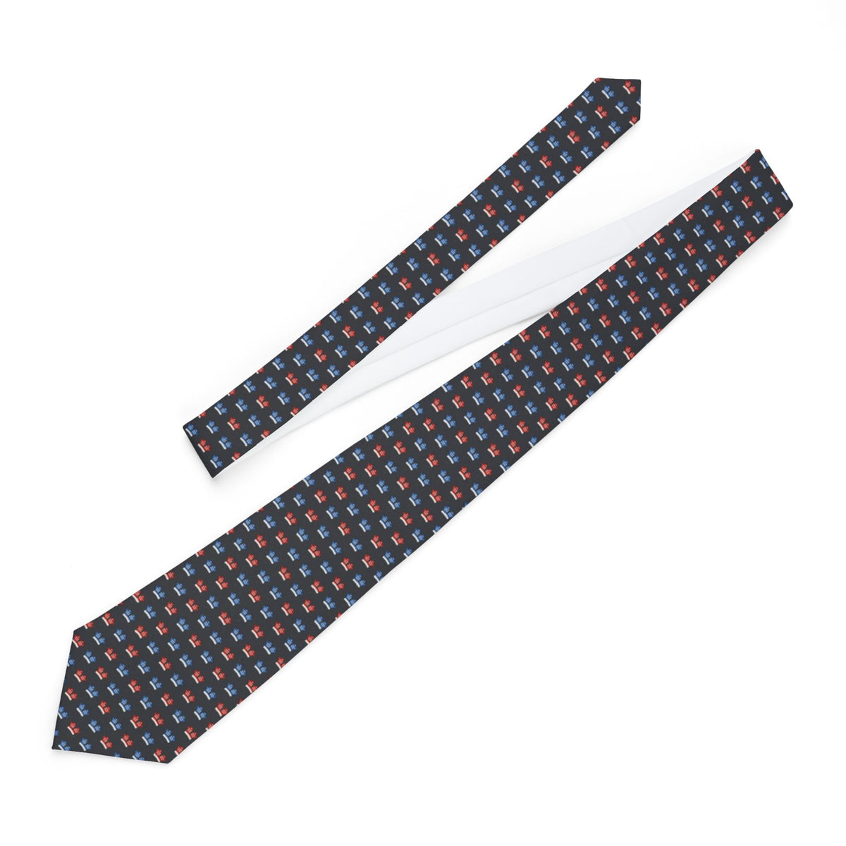 Lovendal Satin Edition - Charcoal Mitten Tie