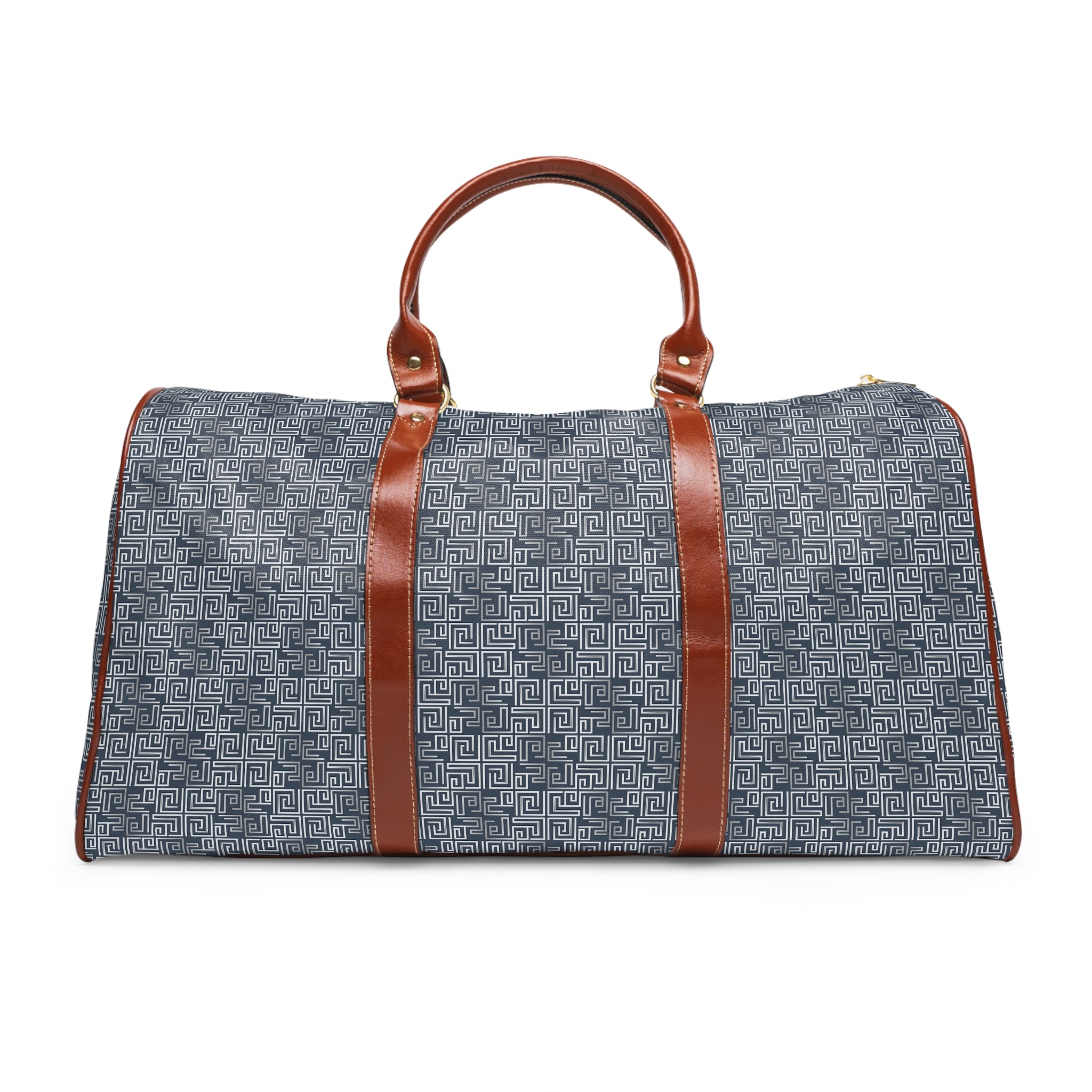 Kestrelmoor - Slate Greek Key Travel Bag