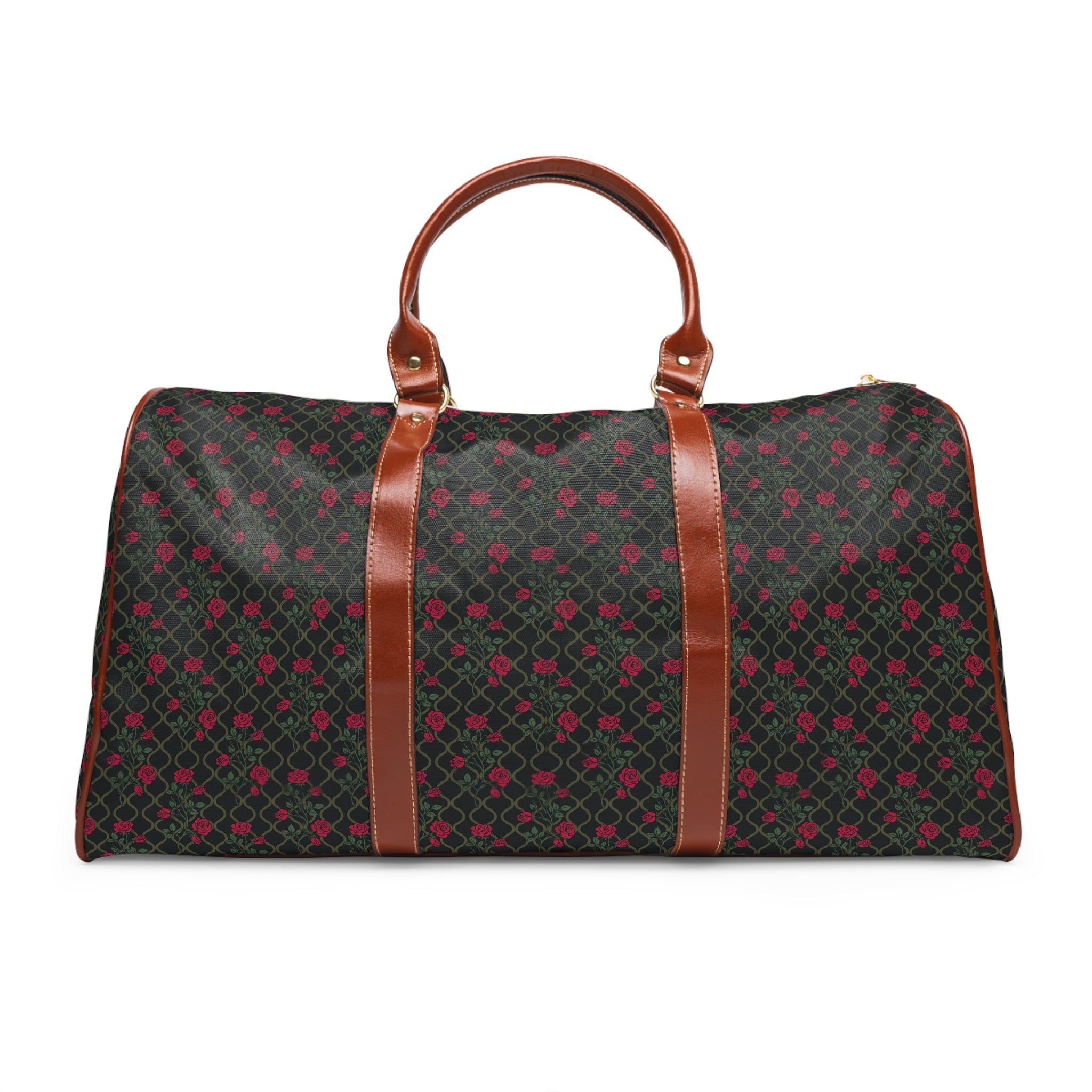Sigonce - Crimson Rose Trellis Travel Bag