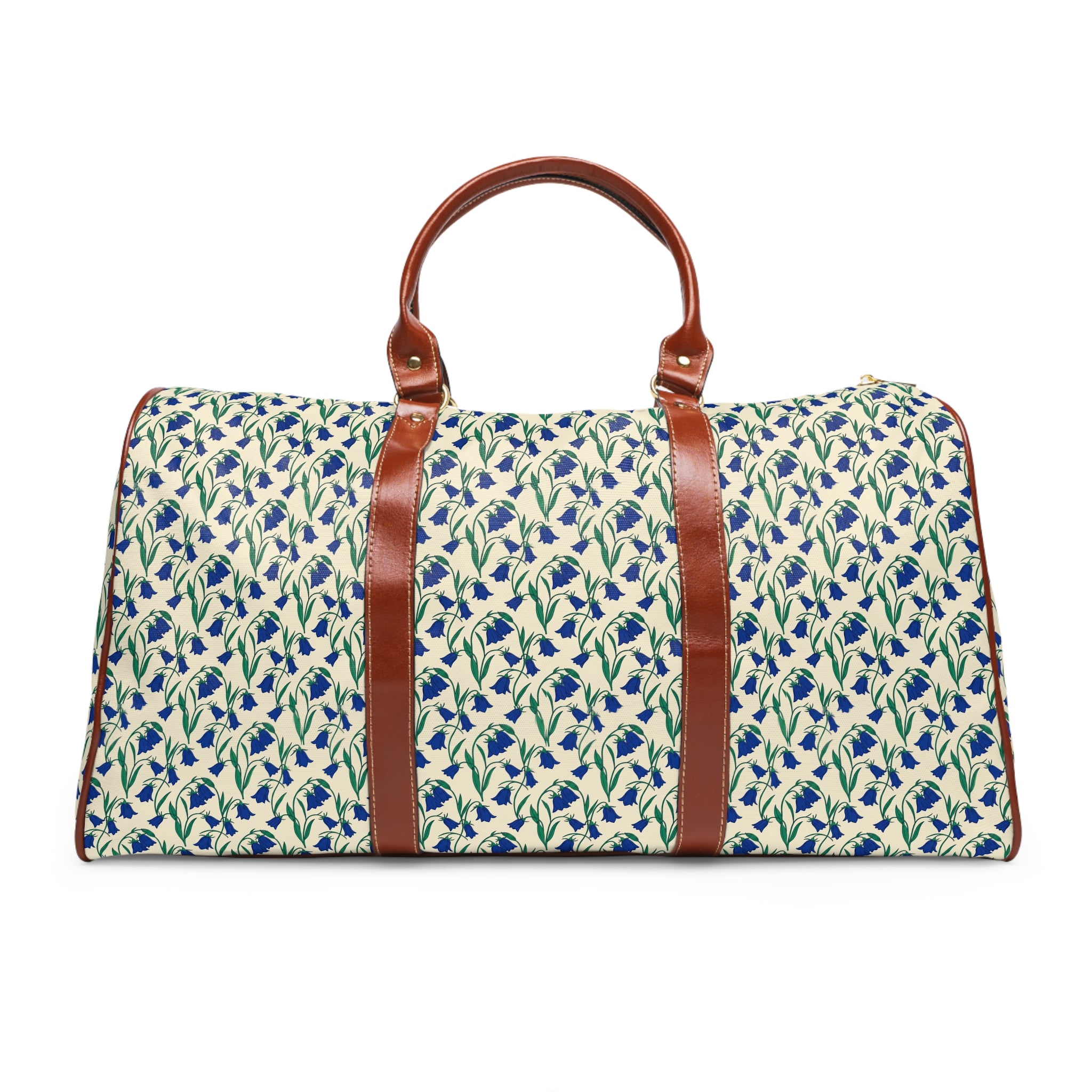 Auxerre - Ivory Bluebell Meadow Travel Bag