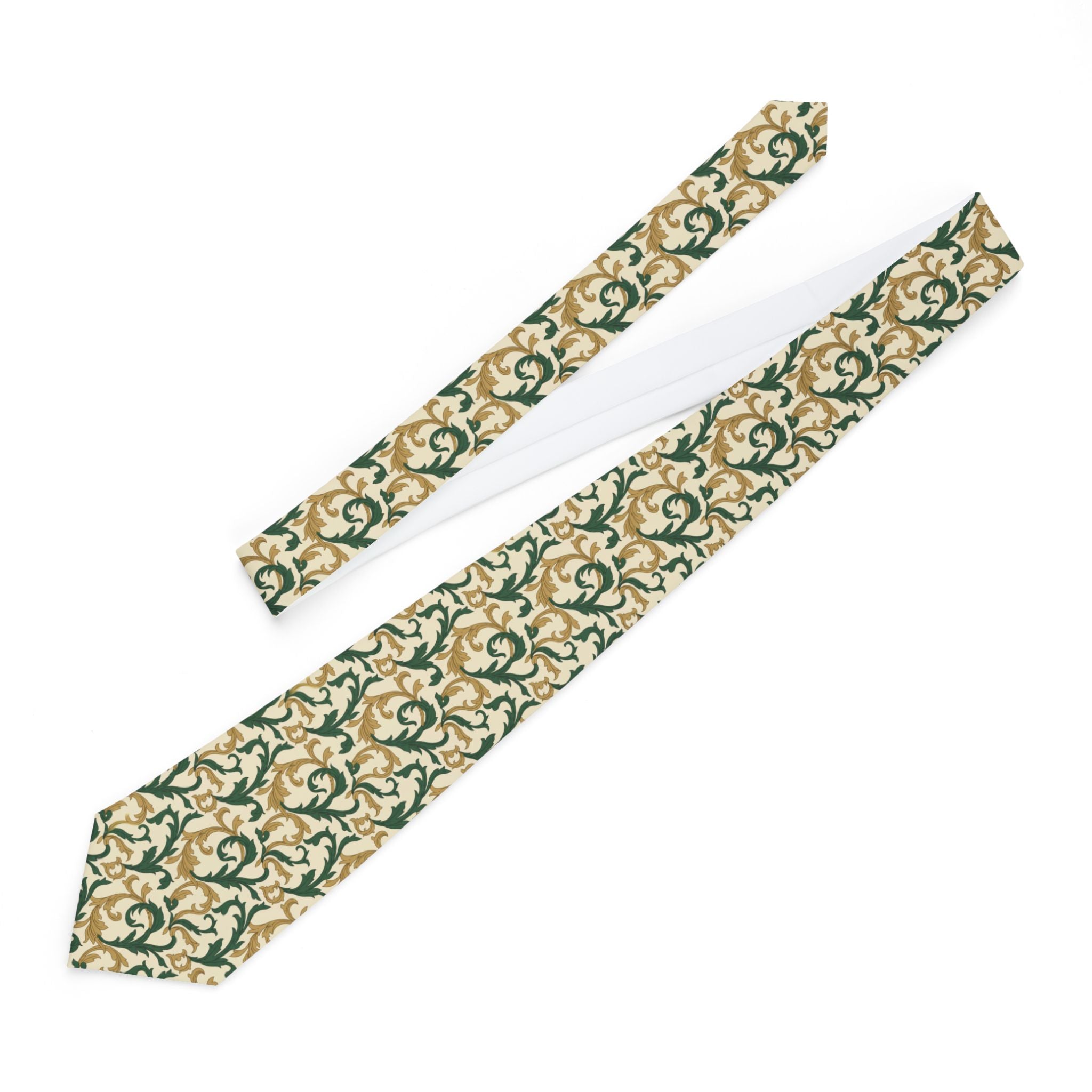 Selwood Talisman Tie - Acanthus Scroll Court