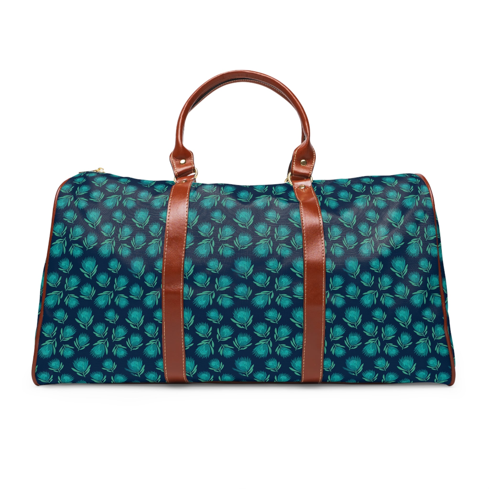 Volterra - Teal Protea Midnight Travel Bag