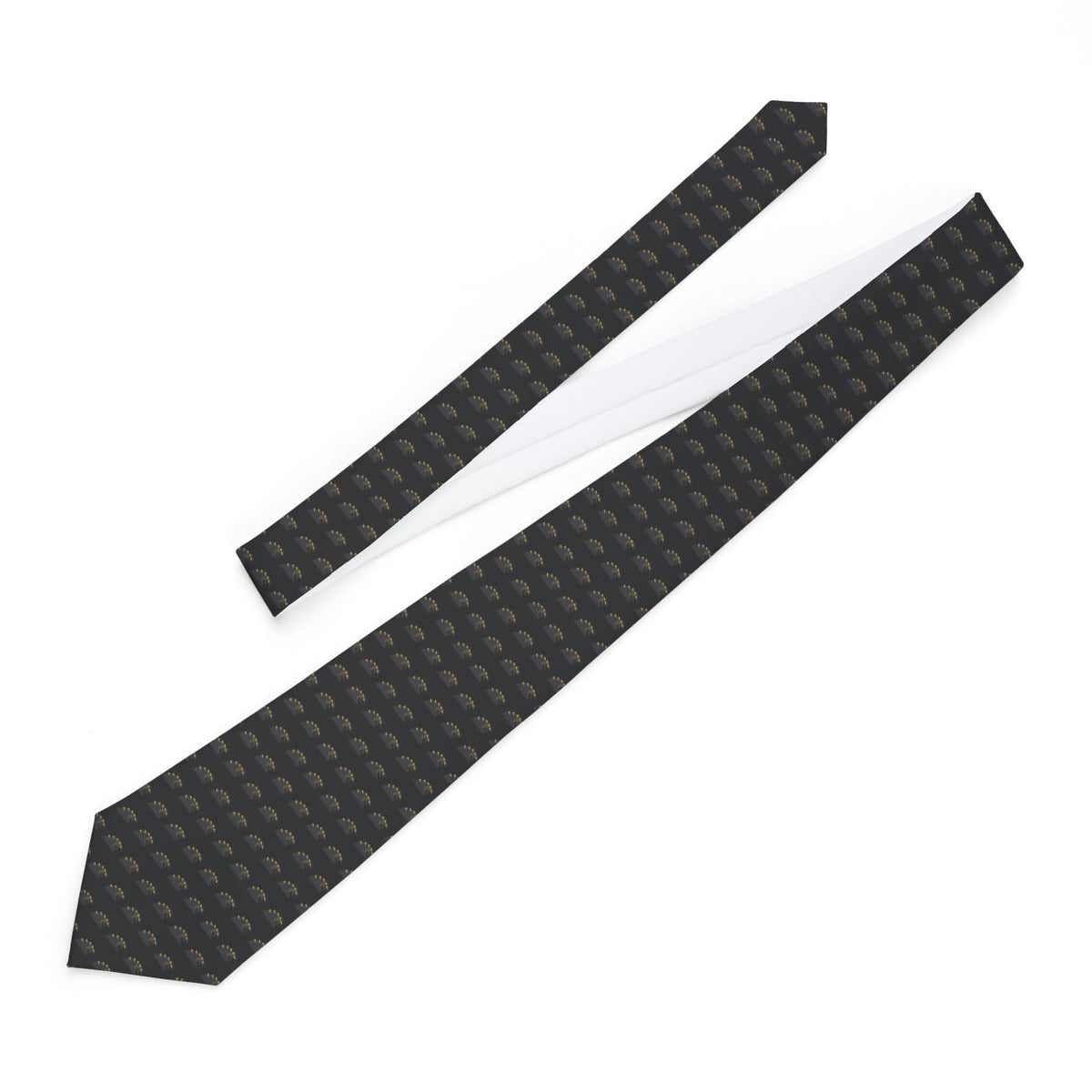 Engelberg Talisman Tie - Great Wave Black Gold