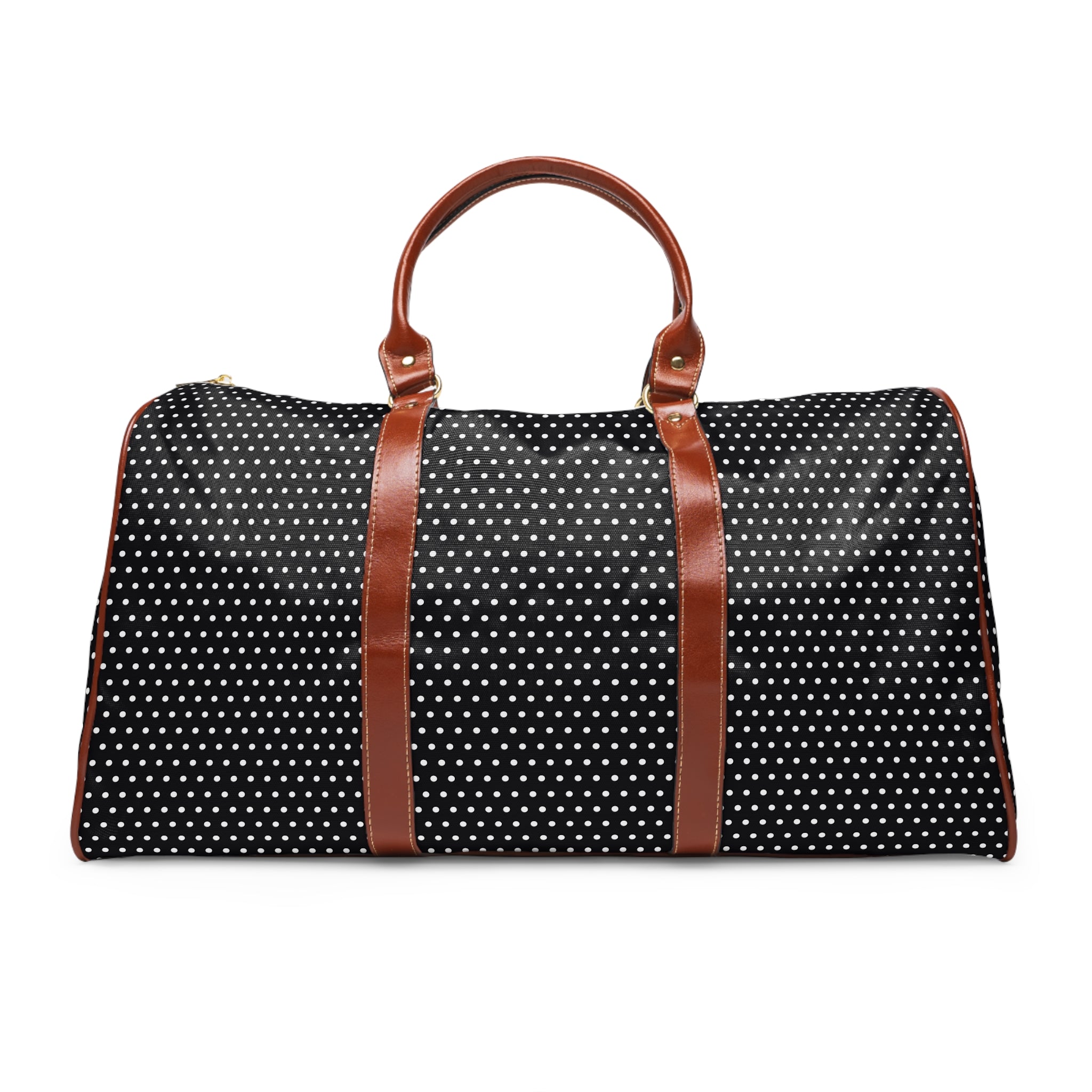 Corvale - Black White Pin Dot Travel Bag