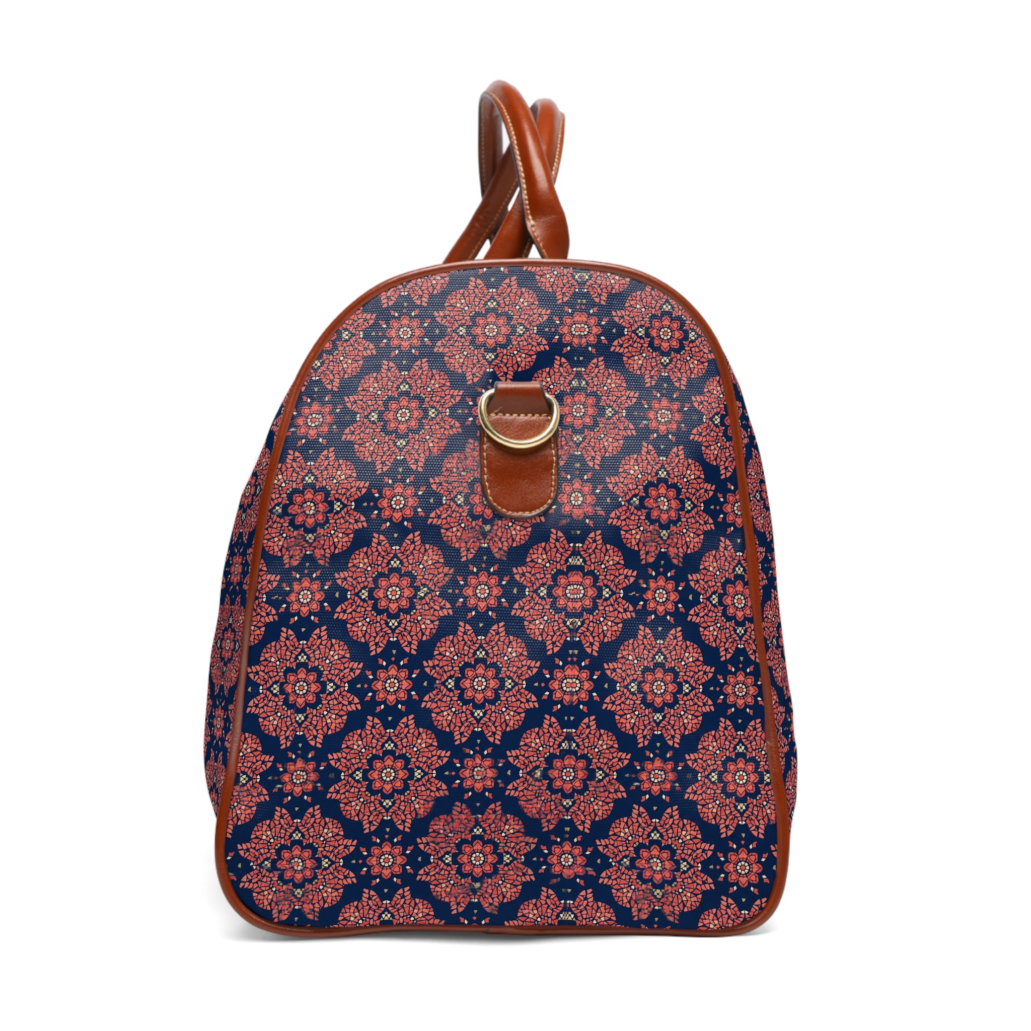 Cadaques - Coral Mosaic Bloom Travel Bag