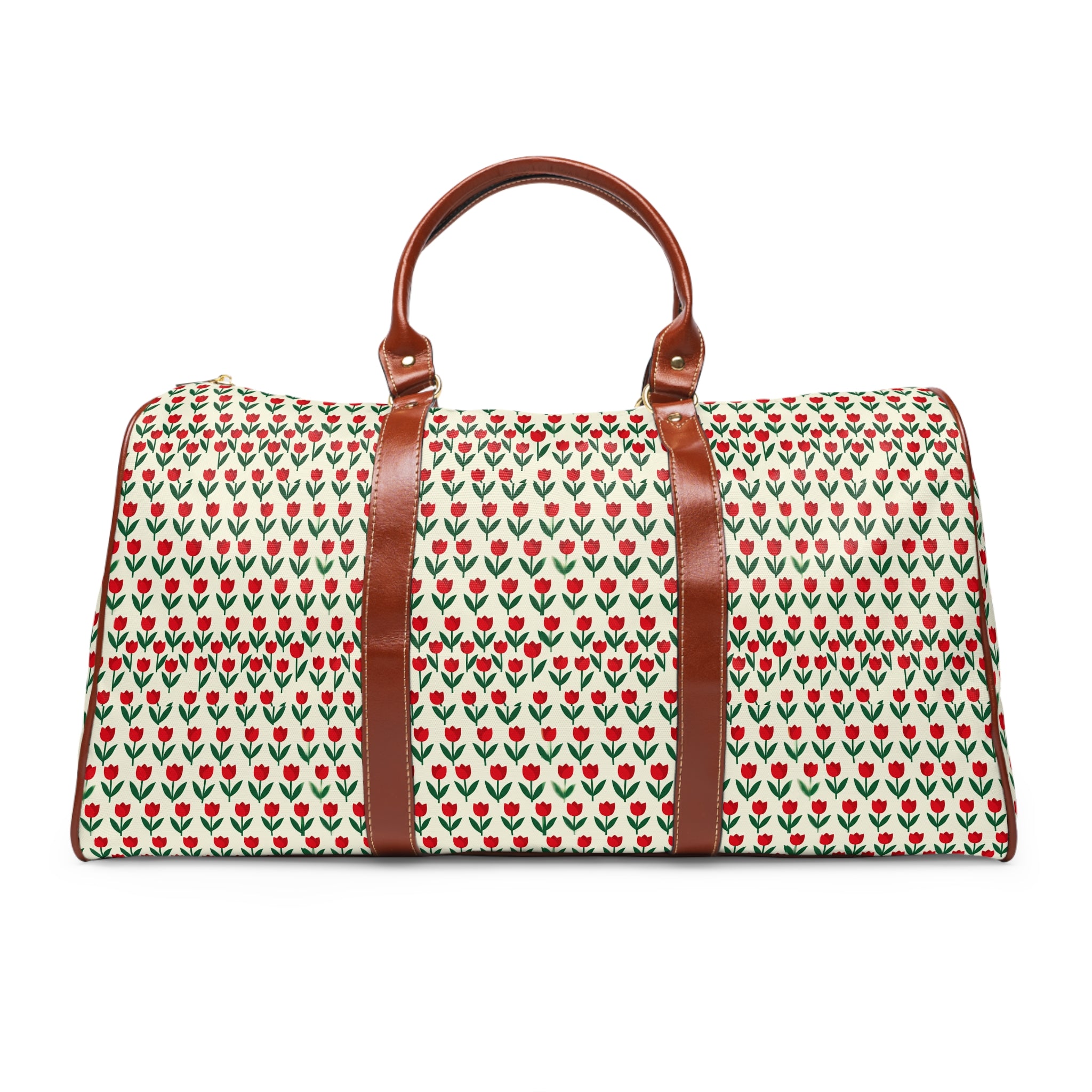 Lurs - Scarlet Tulip Rows Travel Bag