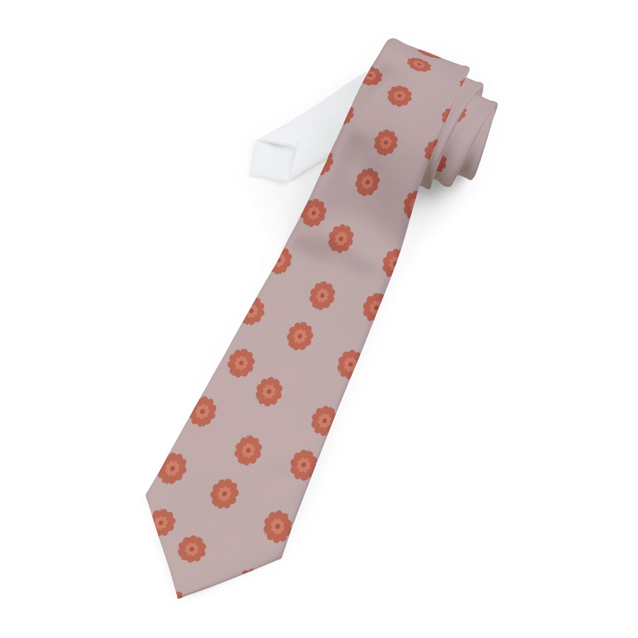 Reillanne Talisman Tie - Peach Magnolia Sprig
