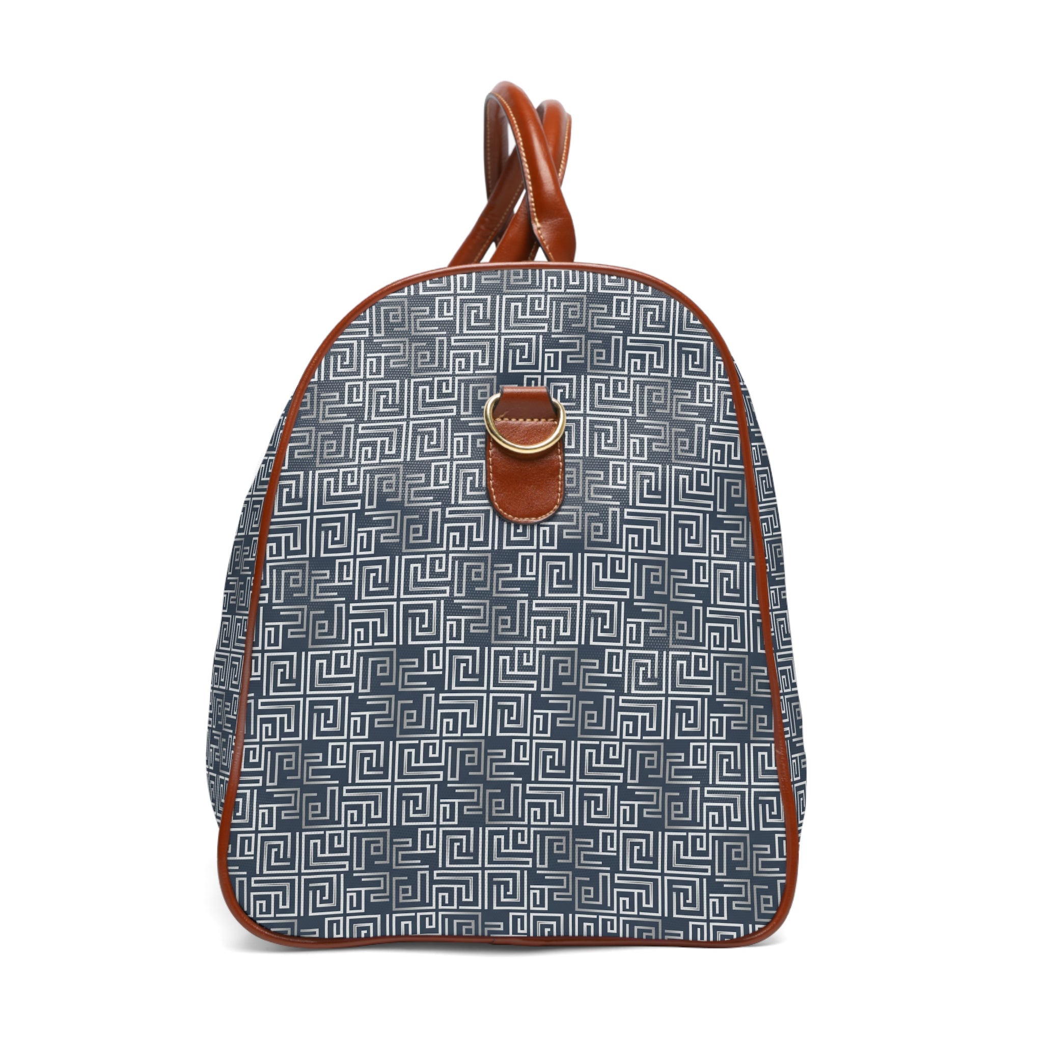 Kestrelmoor - Slate Greek Key Travel Bag