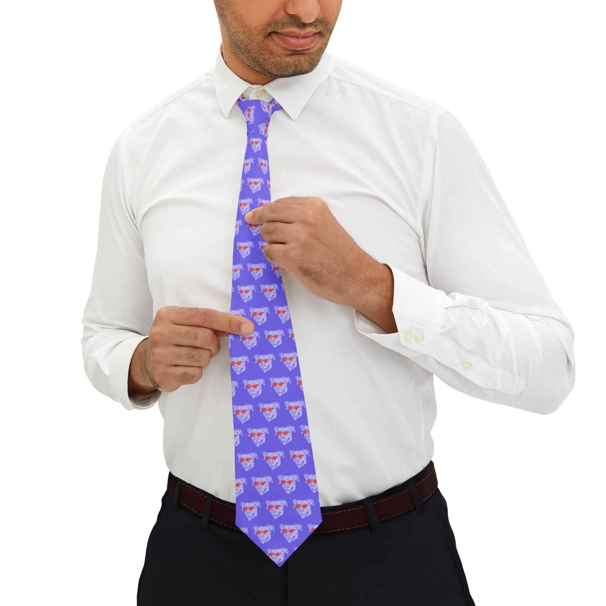 Echeverría Talisman Tie - Violet Rebel Muse