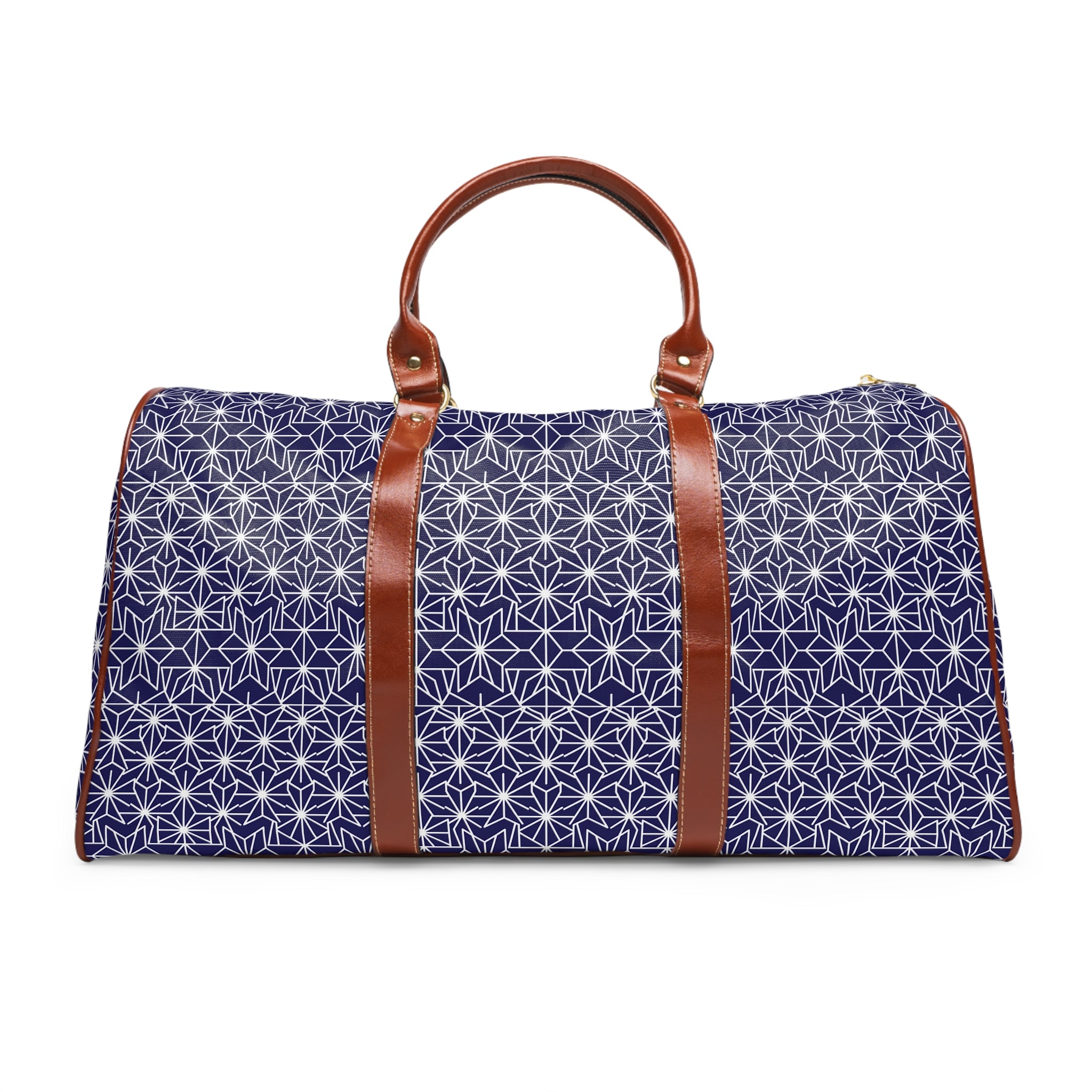 Oppede - Asanoha Star Indigo Travel Bag